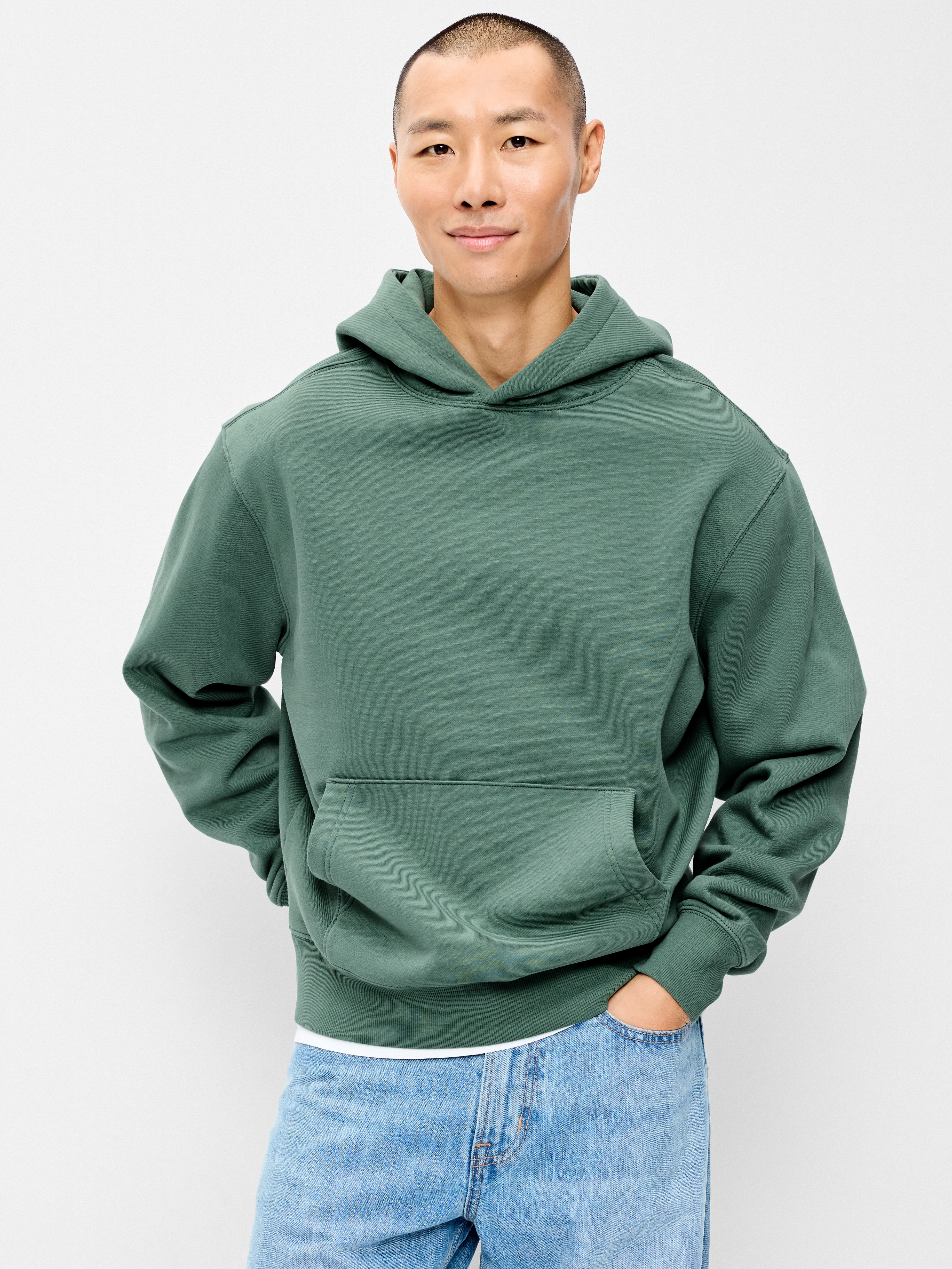 Rotation Popover Hoodie - Silver Fern - 1