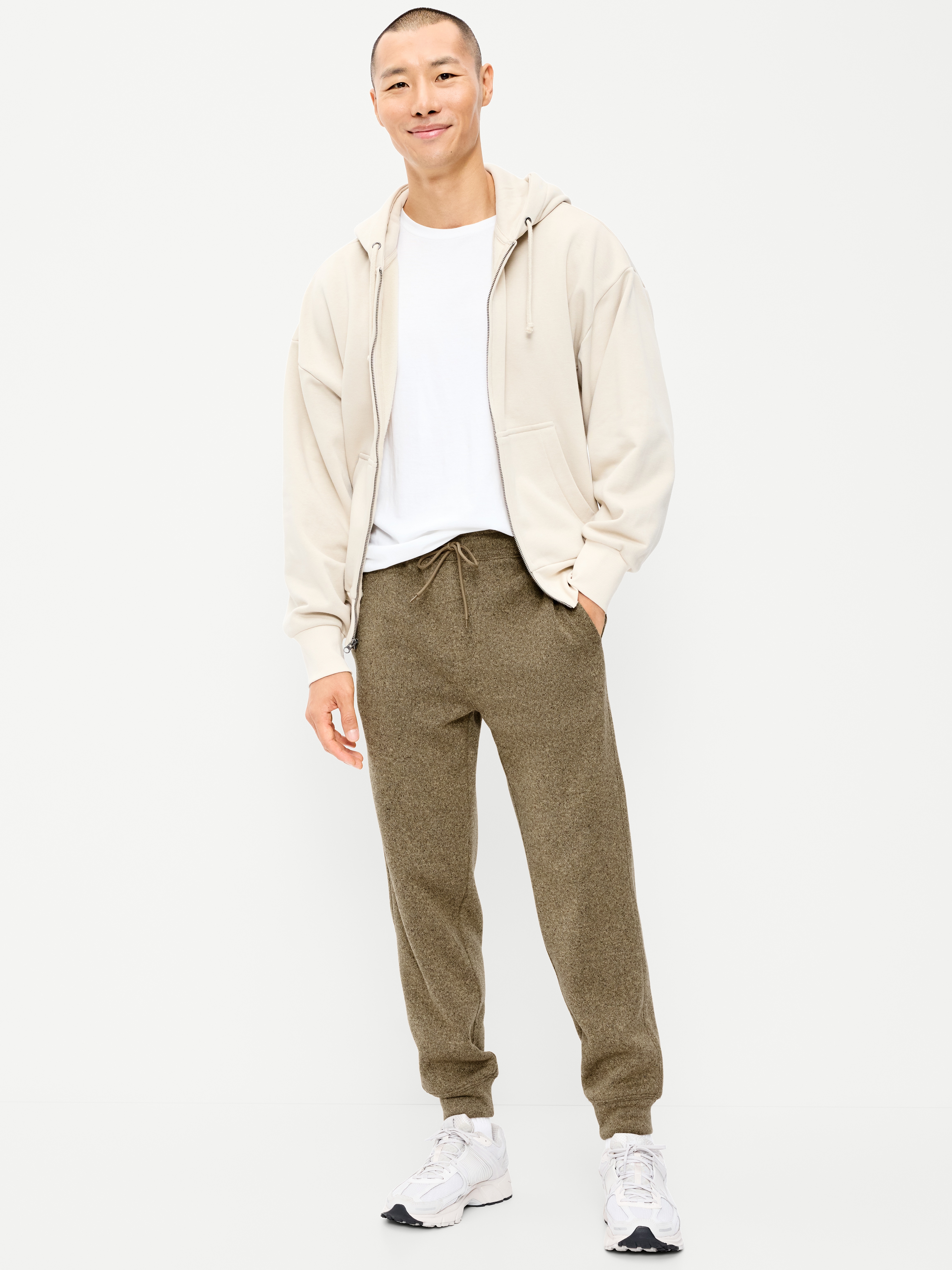 Sweater Fleece Joggers - Surface Brown - 1