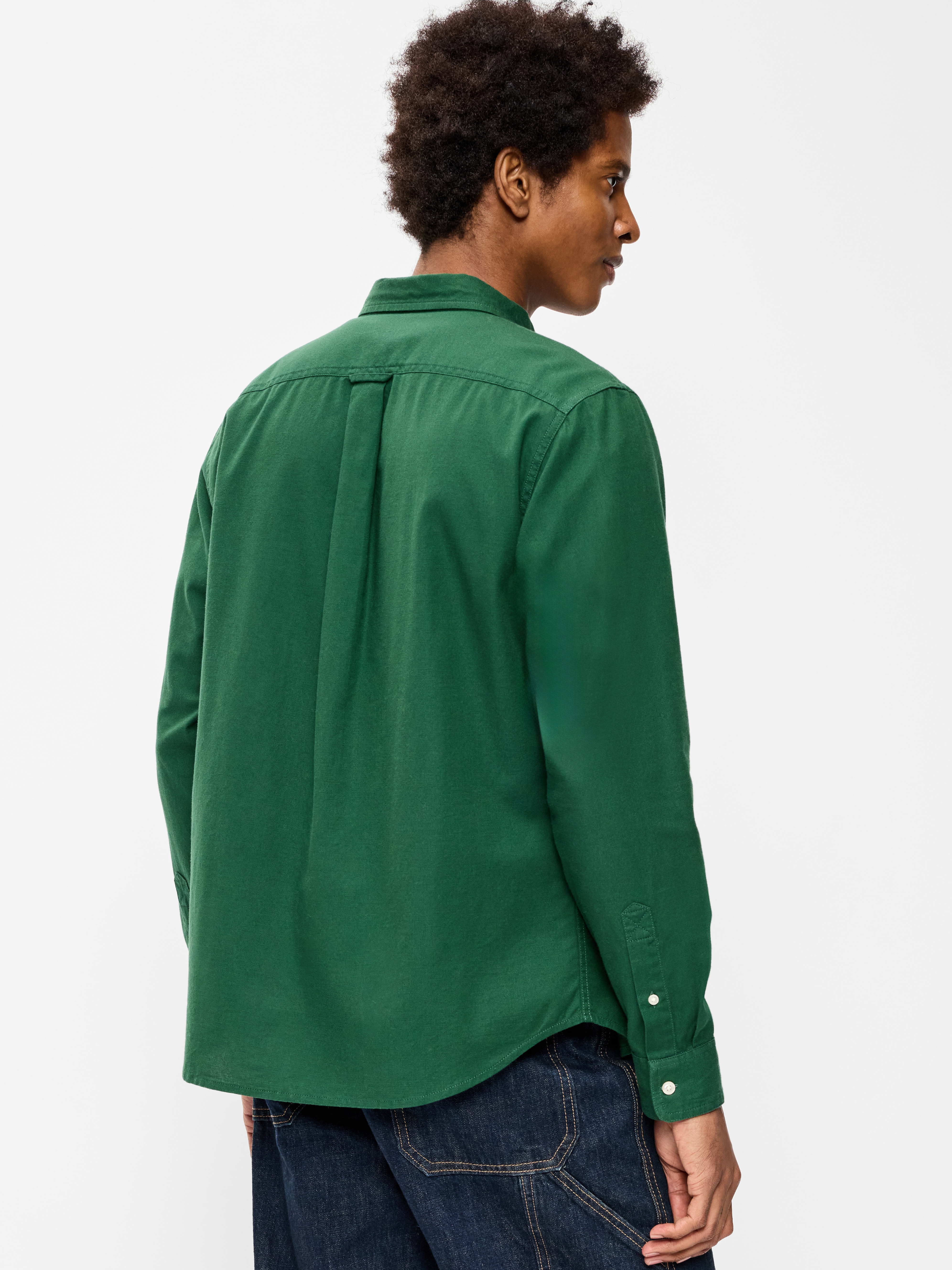 Classic Fit Everyday Oxford Shirt - Field Of Greens - 2