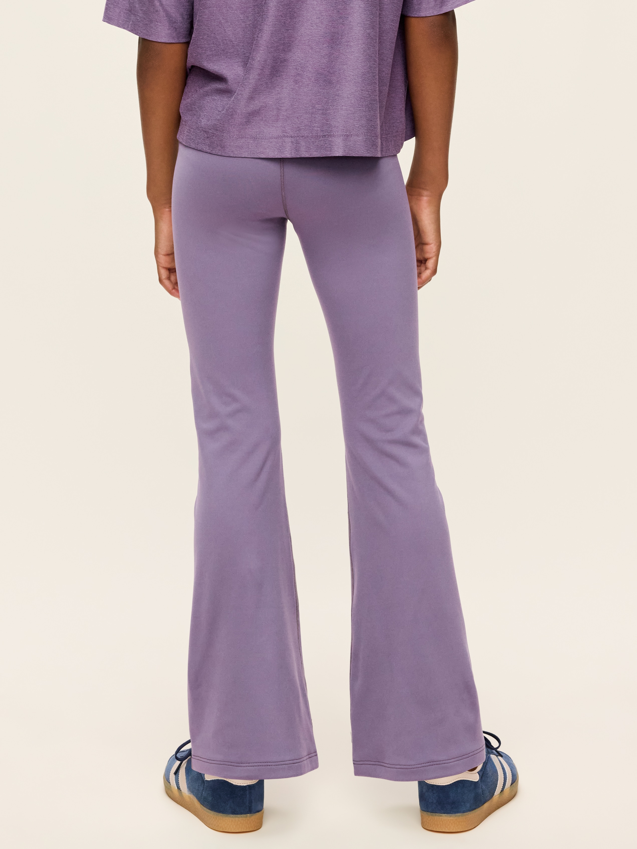 High-Waisted StudioSmooth Flared Leggings for Girls - Story Dust - 2