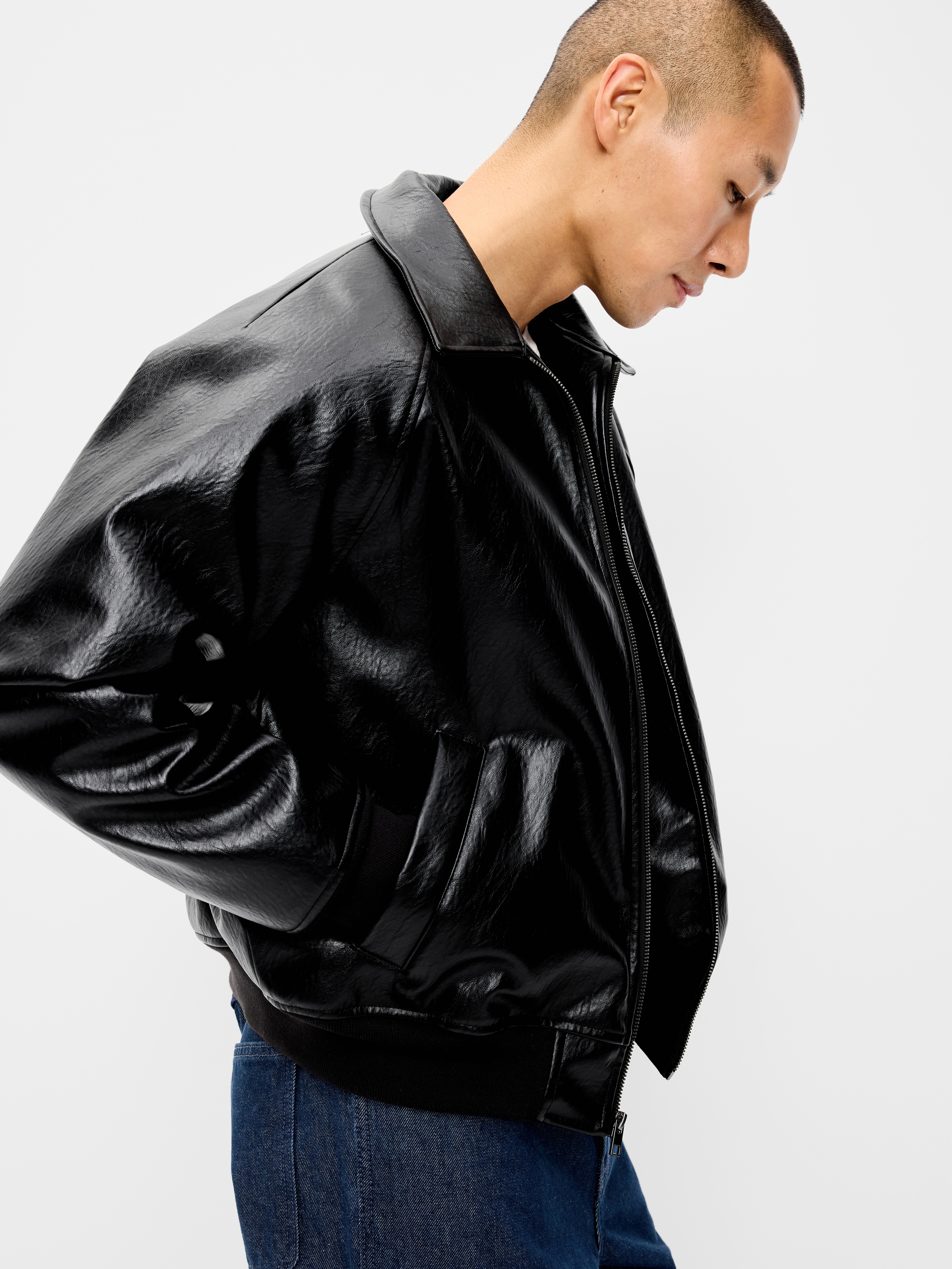 Faux-Leather Jacket - Black Jack - 1