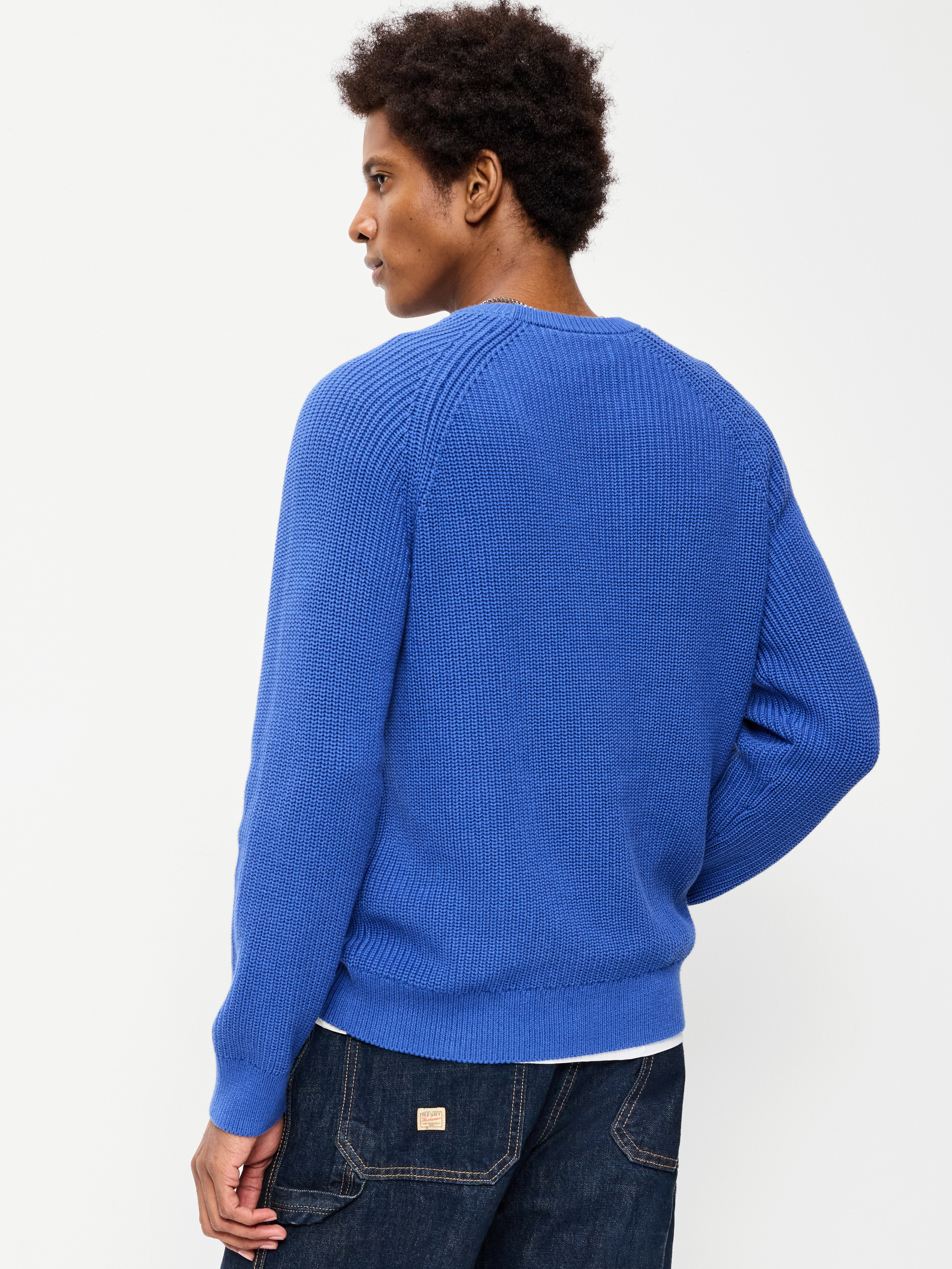Crew-Neck Sweater - Hydro Blue - 2