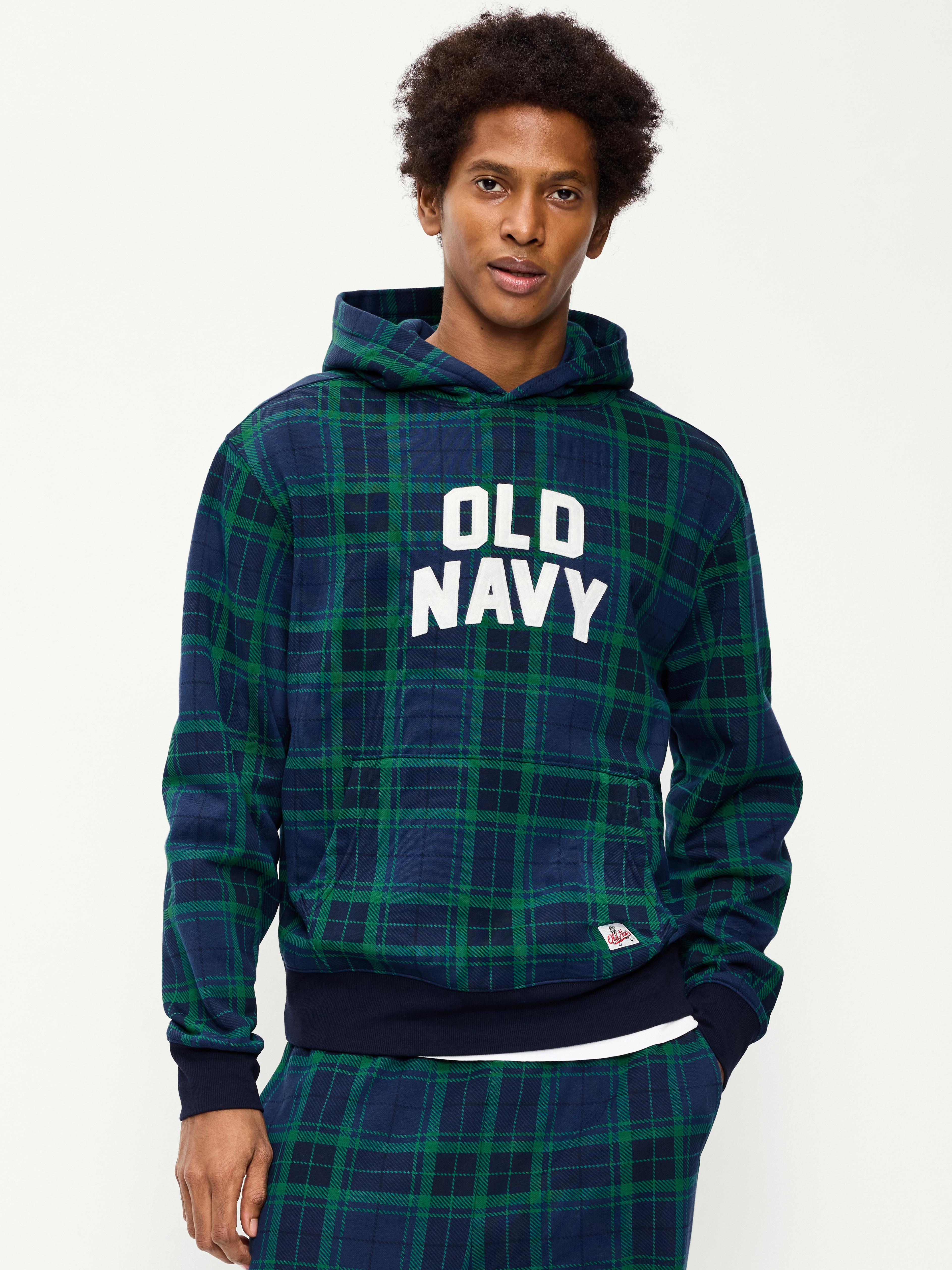 Logo Graphic Pullover Hoodie - Obscure Night - 1