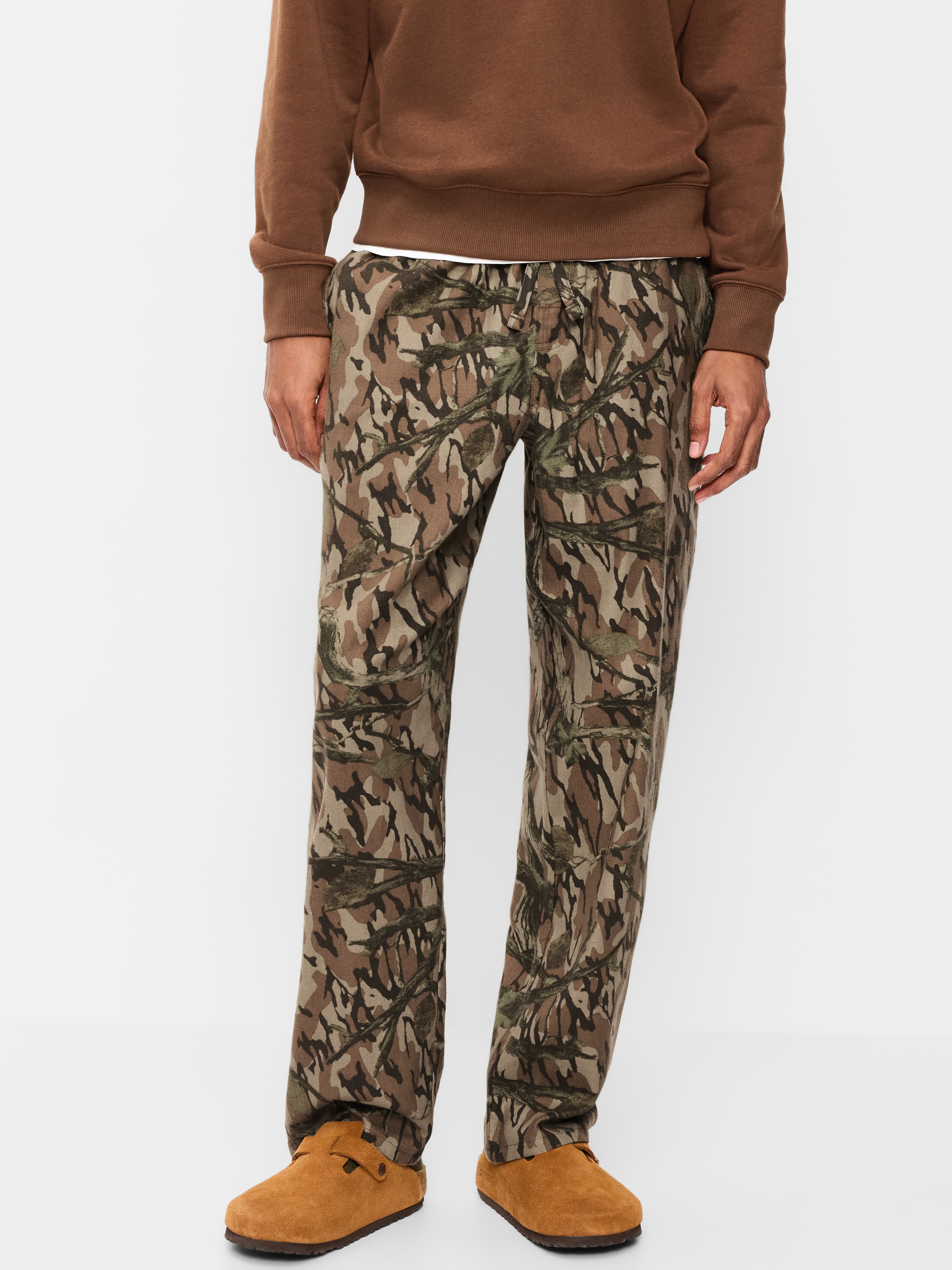 Flannel Pajama Pants - Photoreal Tree - 2