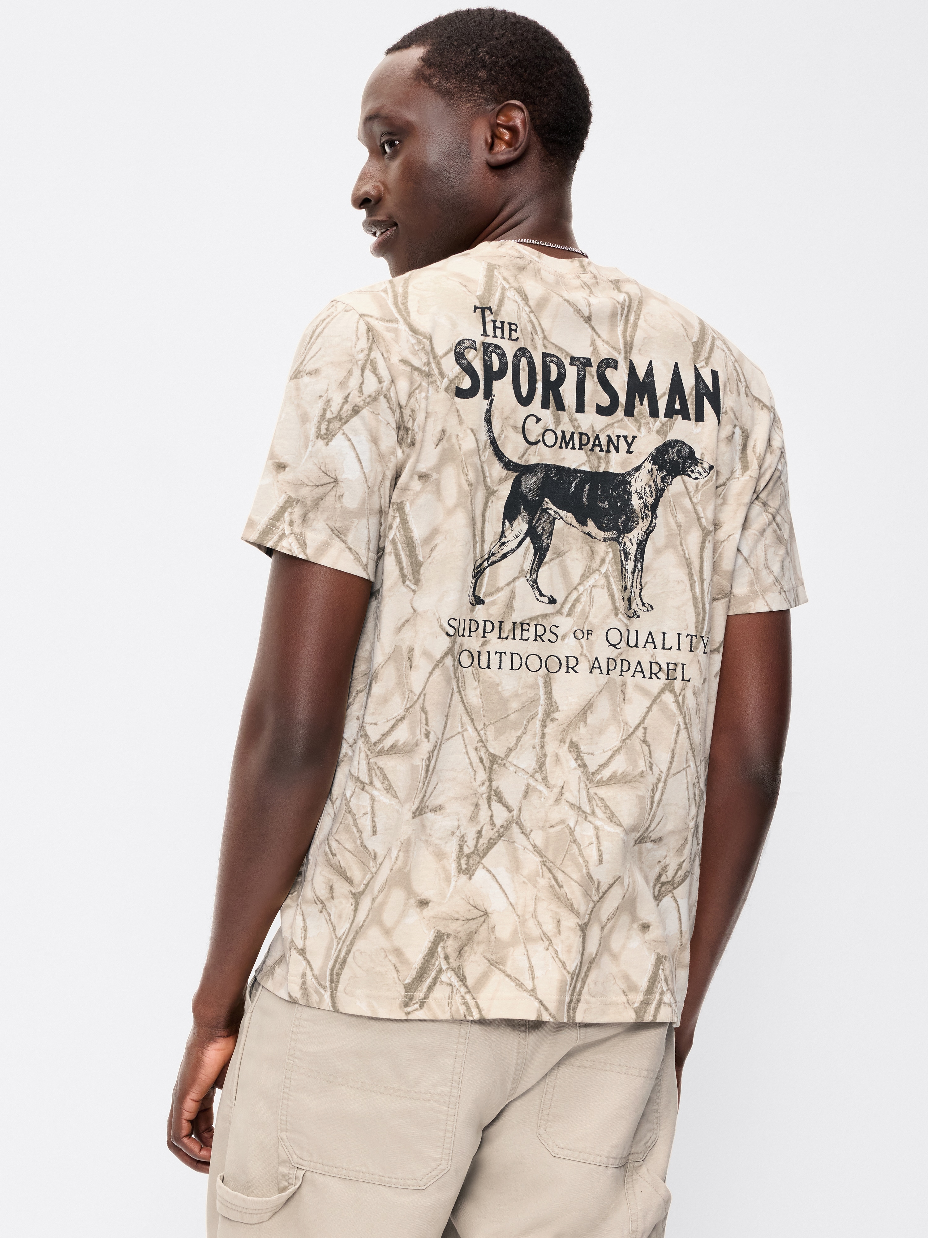 Graphic T-Shirt - Camo - 1