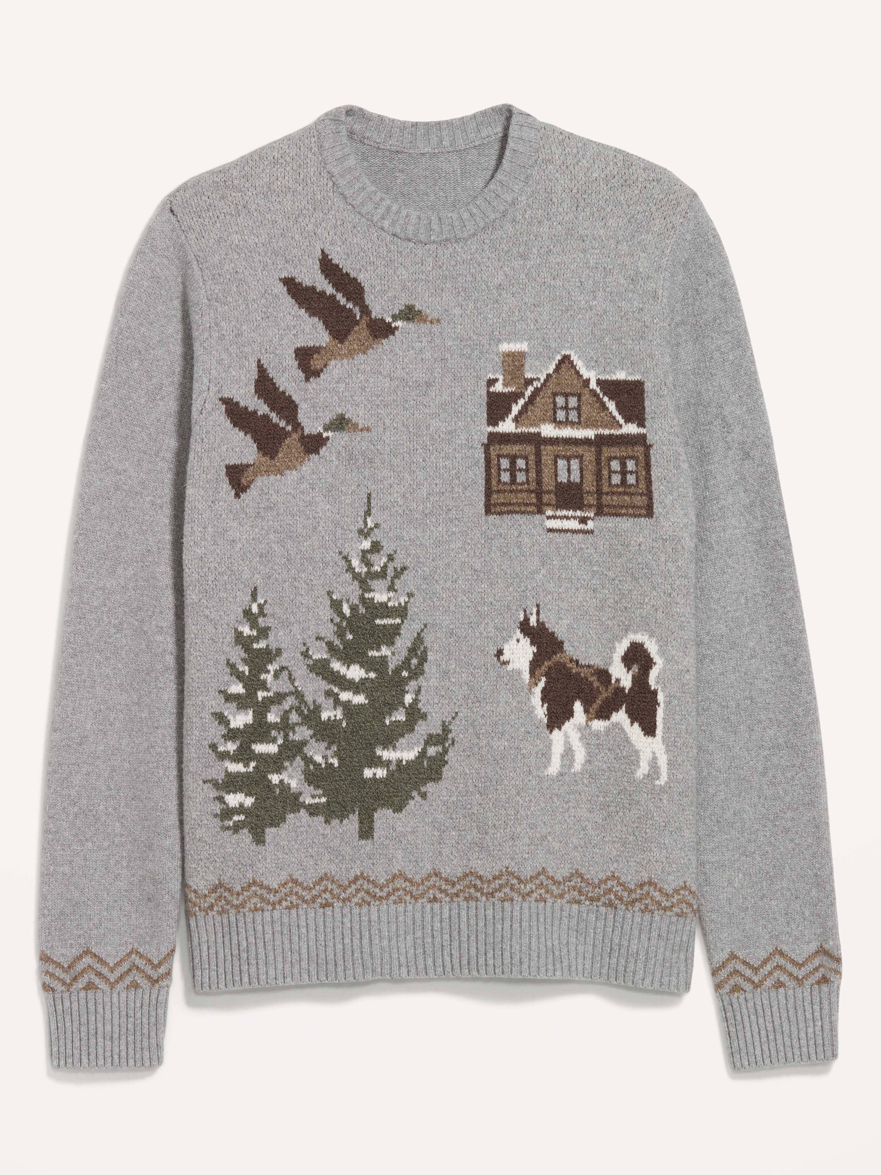 SoSoft Crew-Neck Sweater - Heather Gray - 1