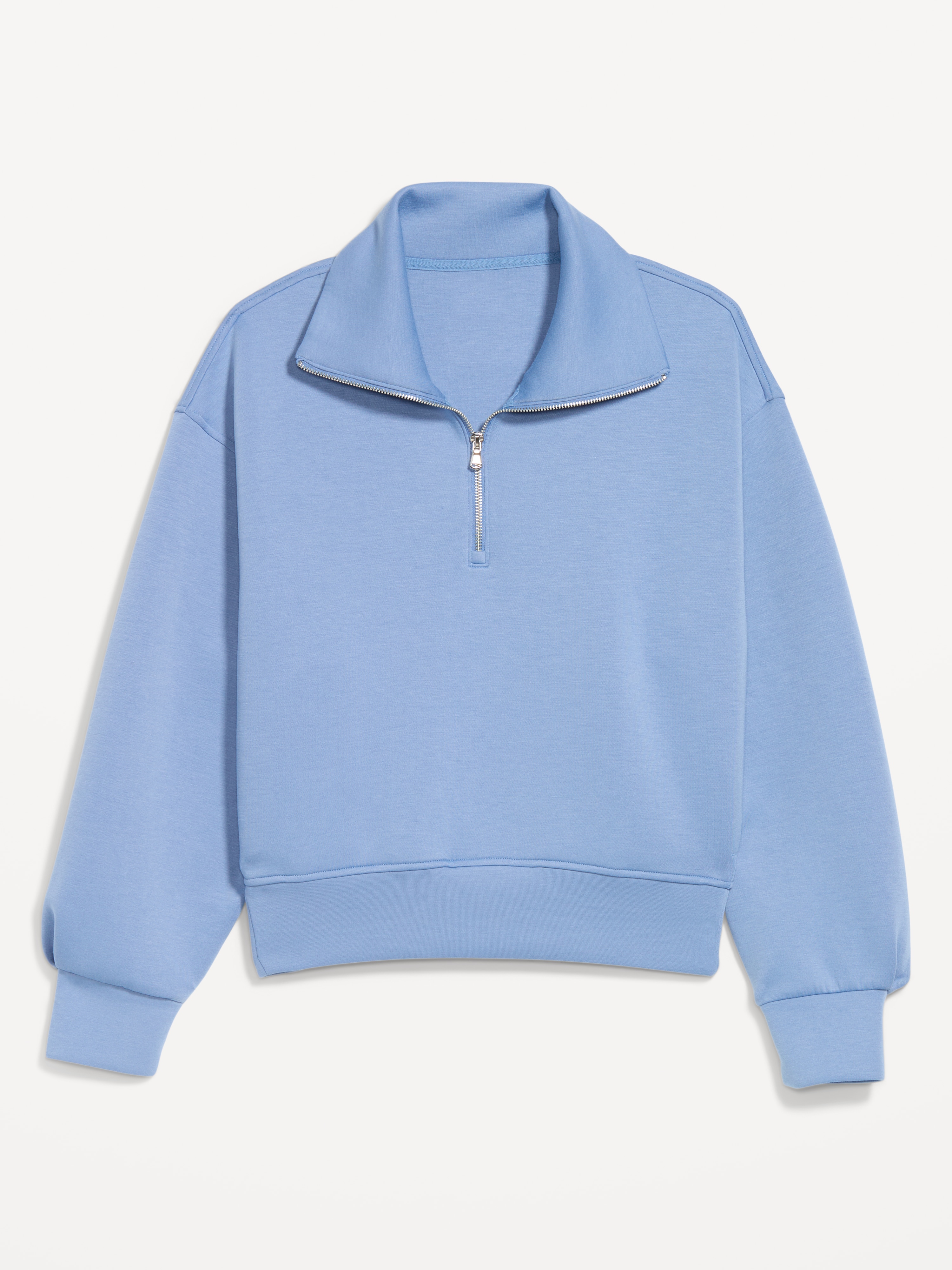 Bounce Fleece Half-Zip Pullover Sweatshirt - Kyanite - 1
