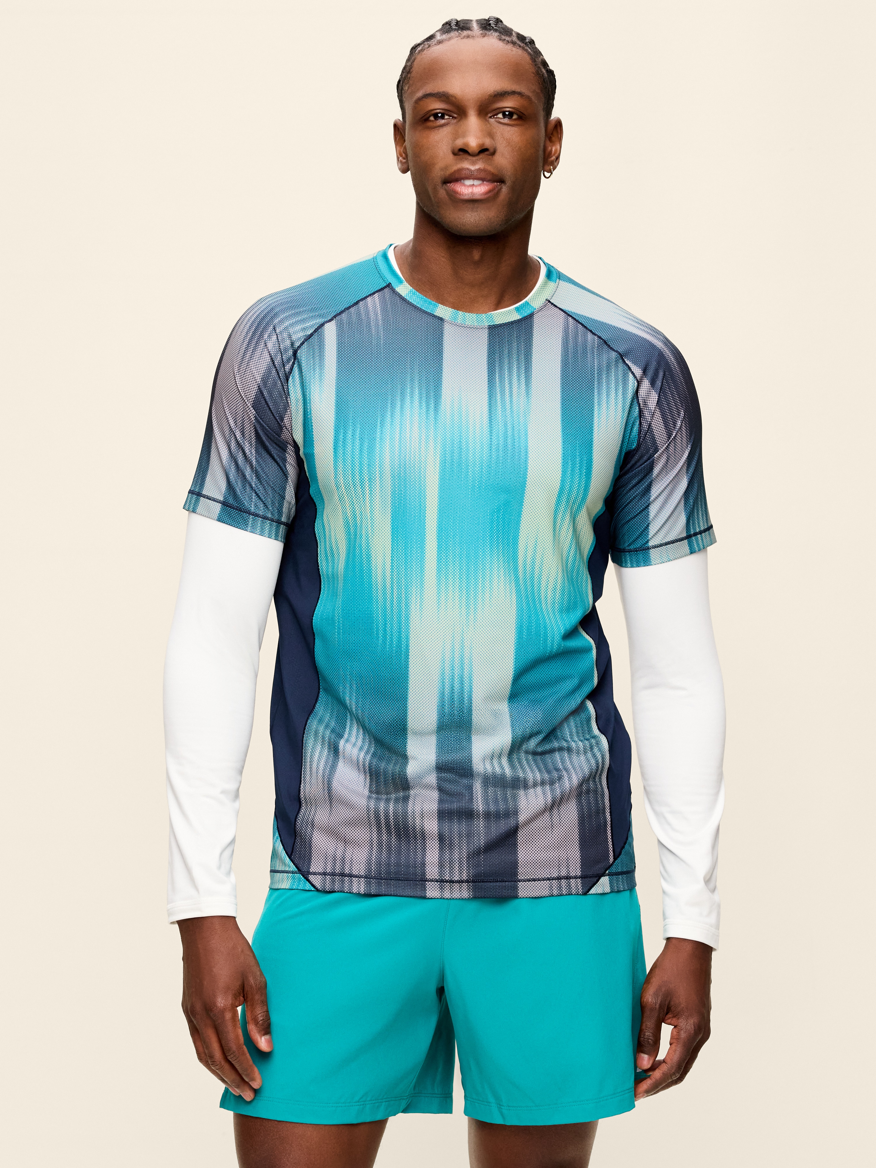 Slim Fit Performance Vent T-Shirt - Winter Lake - 5