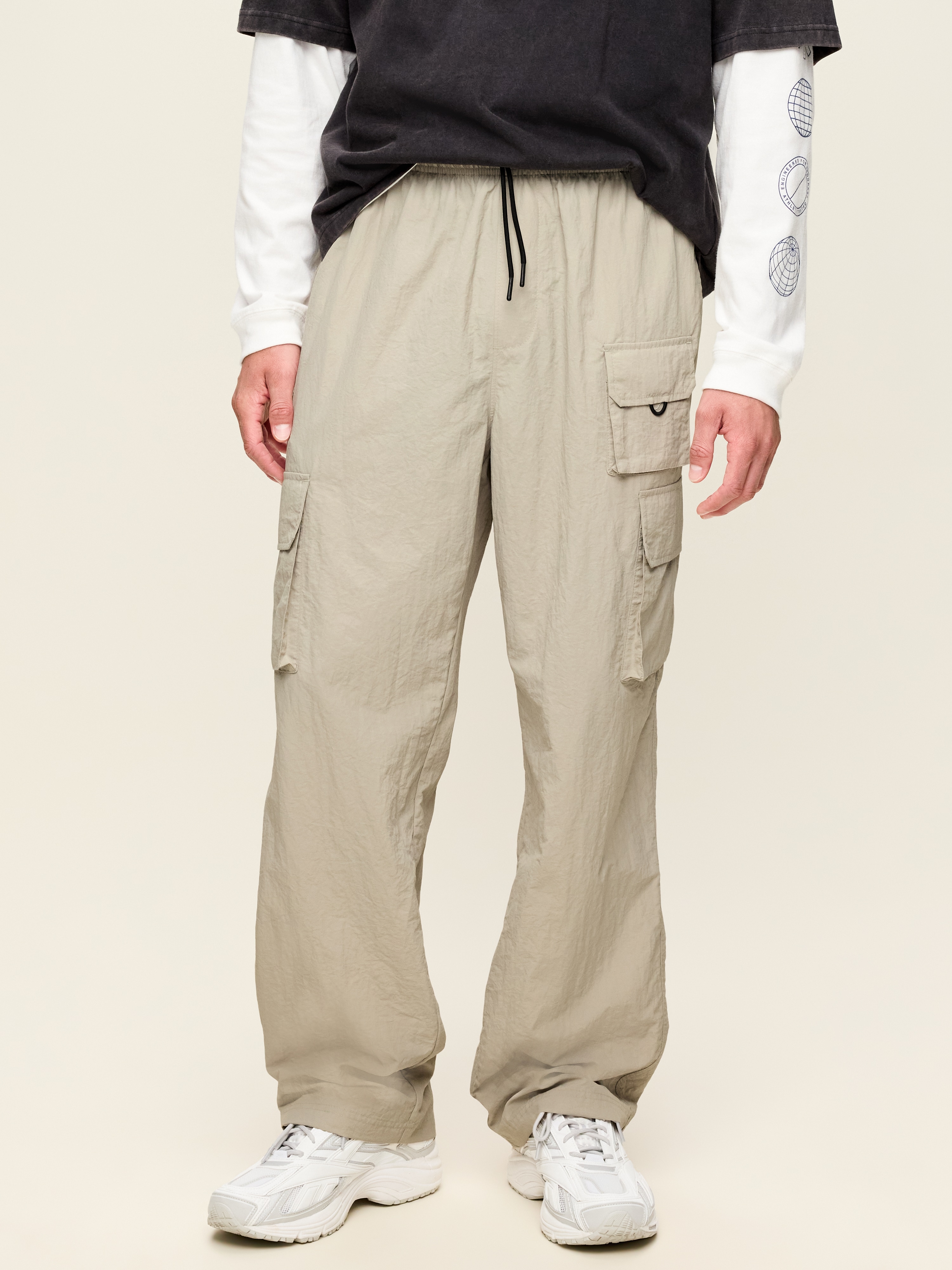 Baggy Utility Cargo Pants - Hemisphere - 3