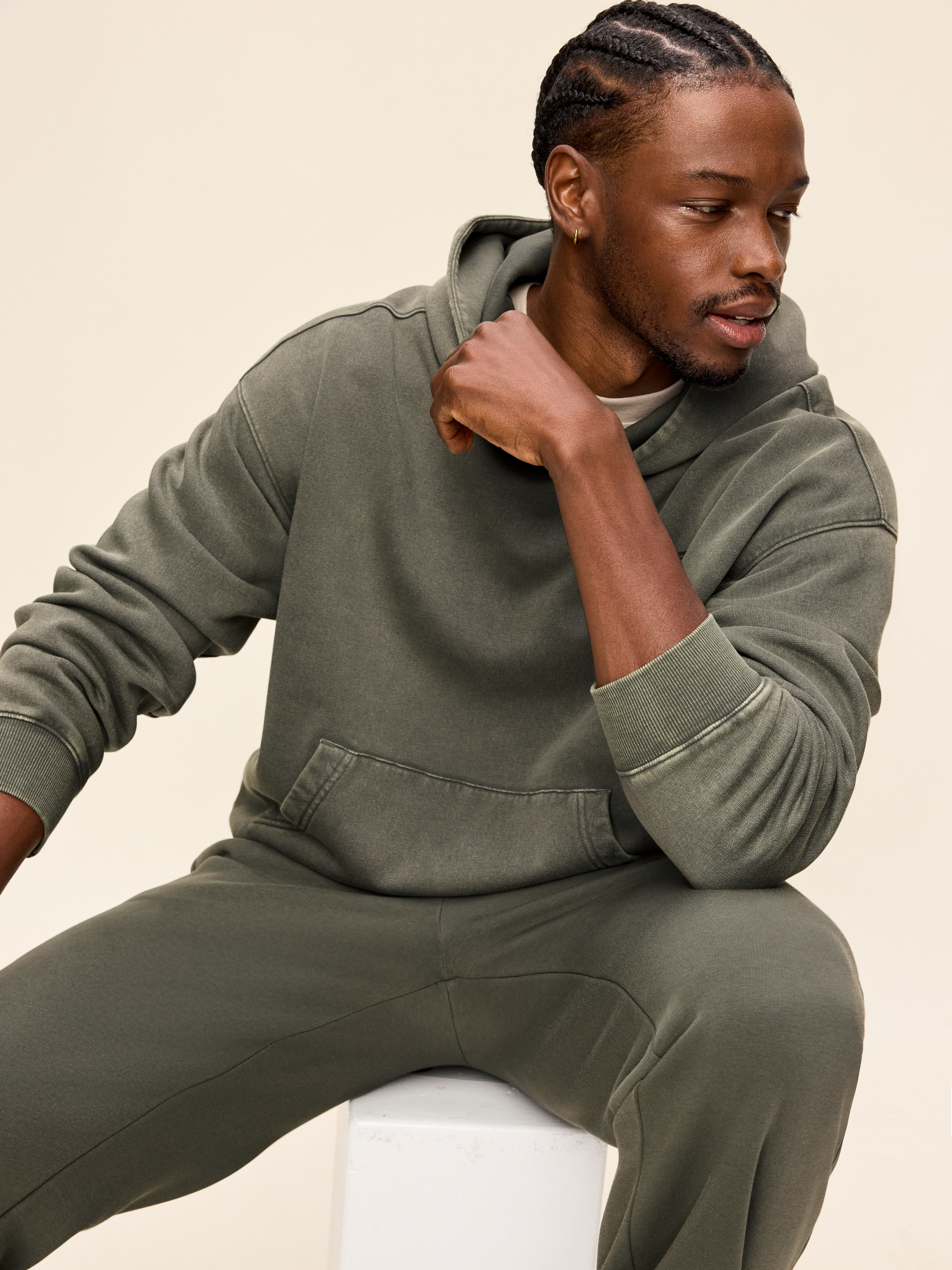 Lived-In Pro Hoodie - Loden - 3