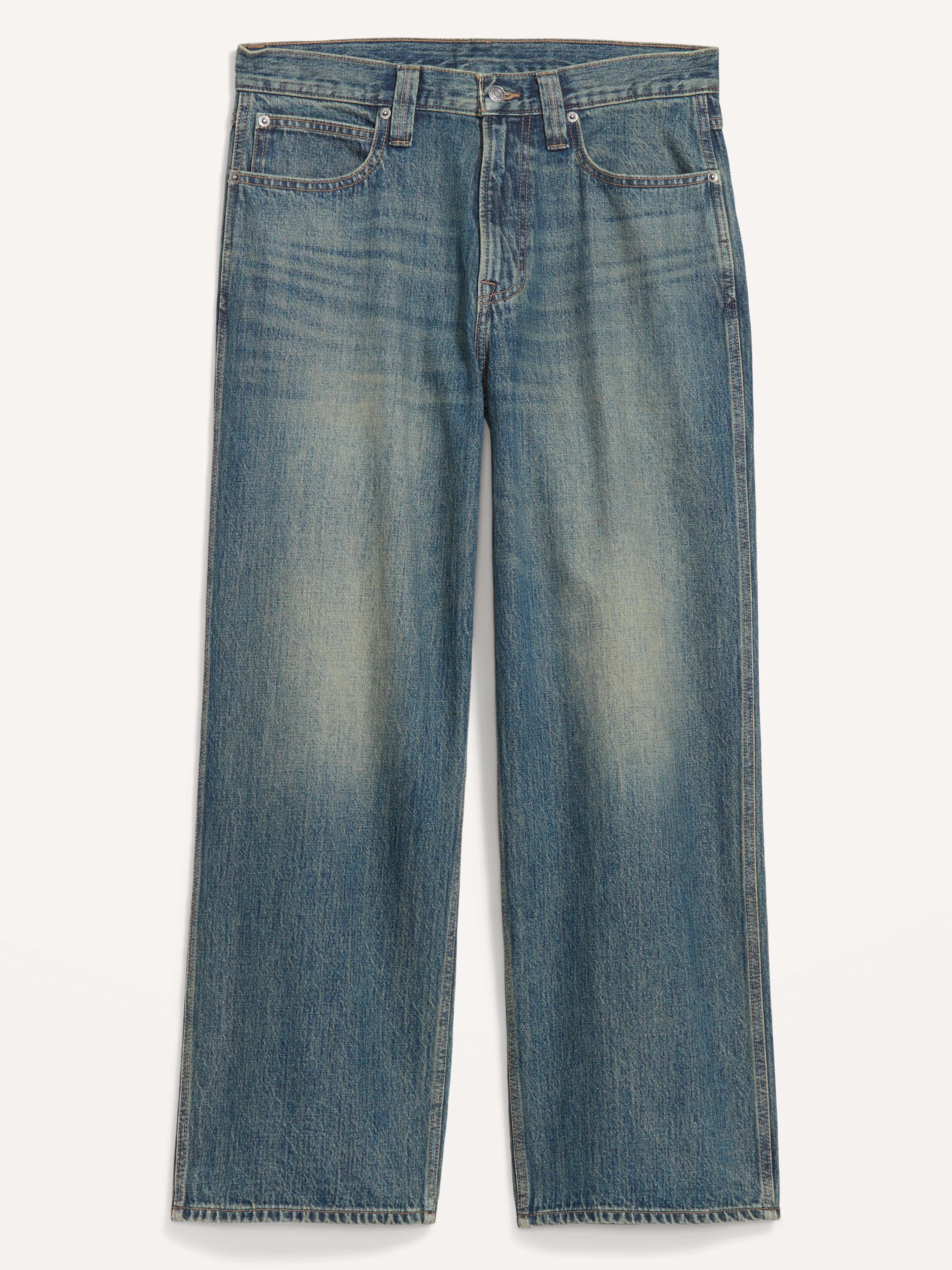 2000s Super Baggy Jeans - Medium Tint - 1