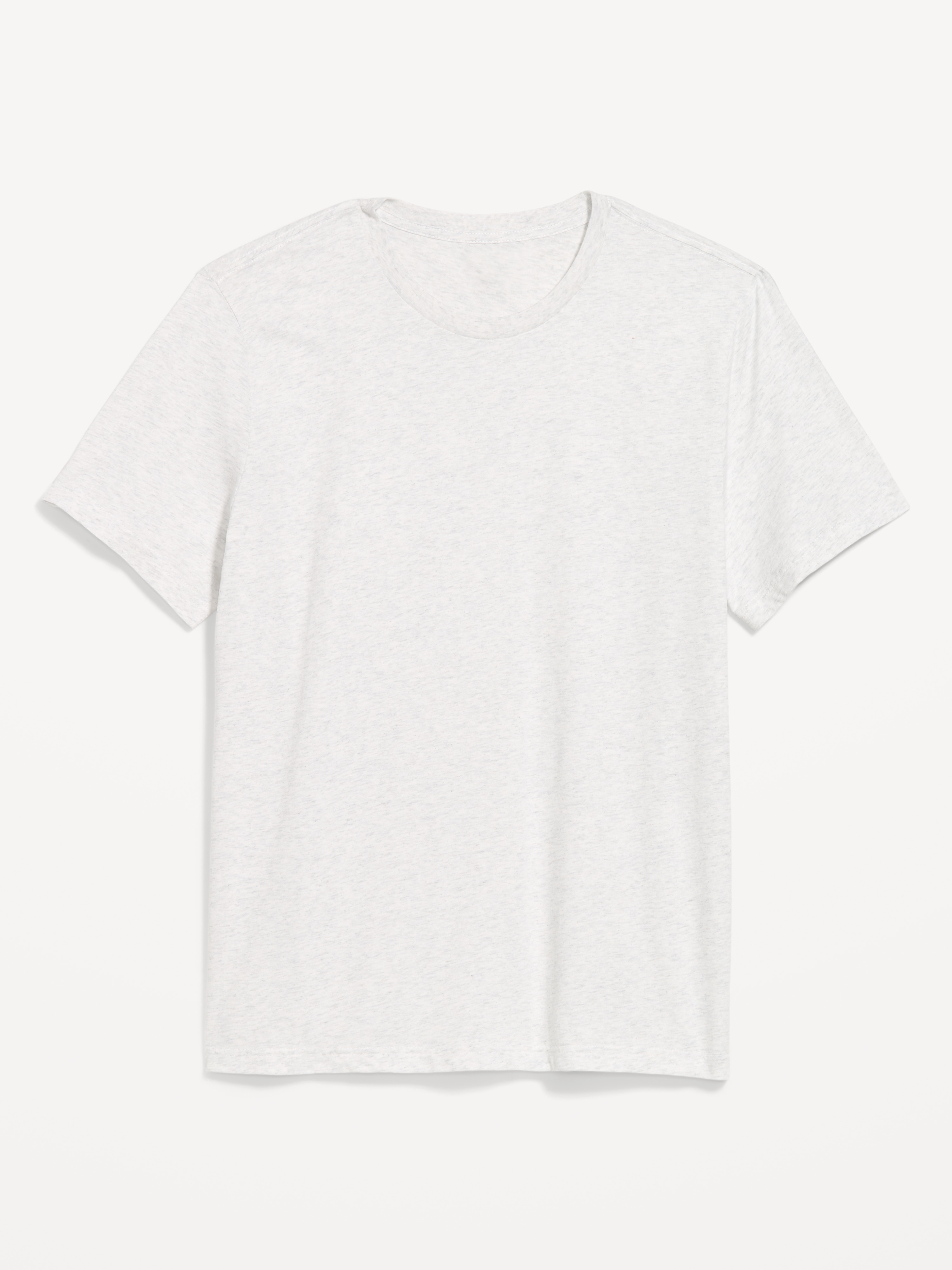 Soft-Washed Crew-Neck Short-Sleeve Tee - Clean Cotton - 1