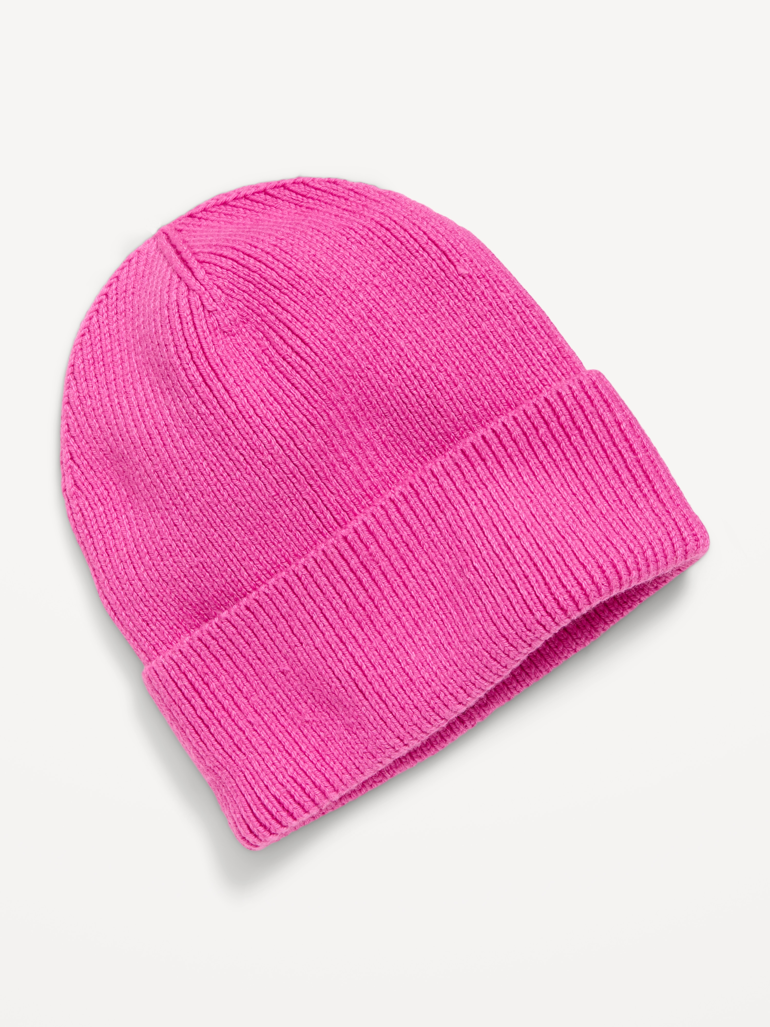 Ribbed Beanie for Men - Pink - 1