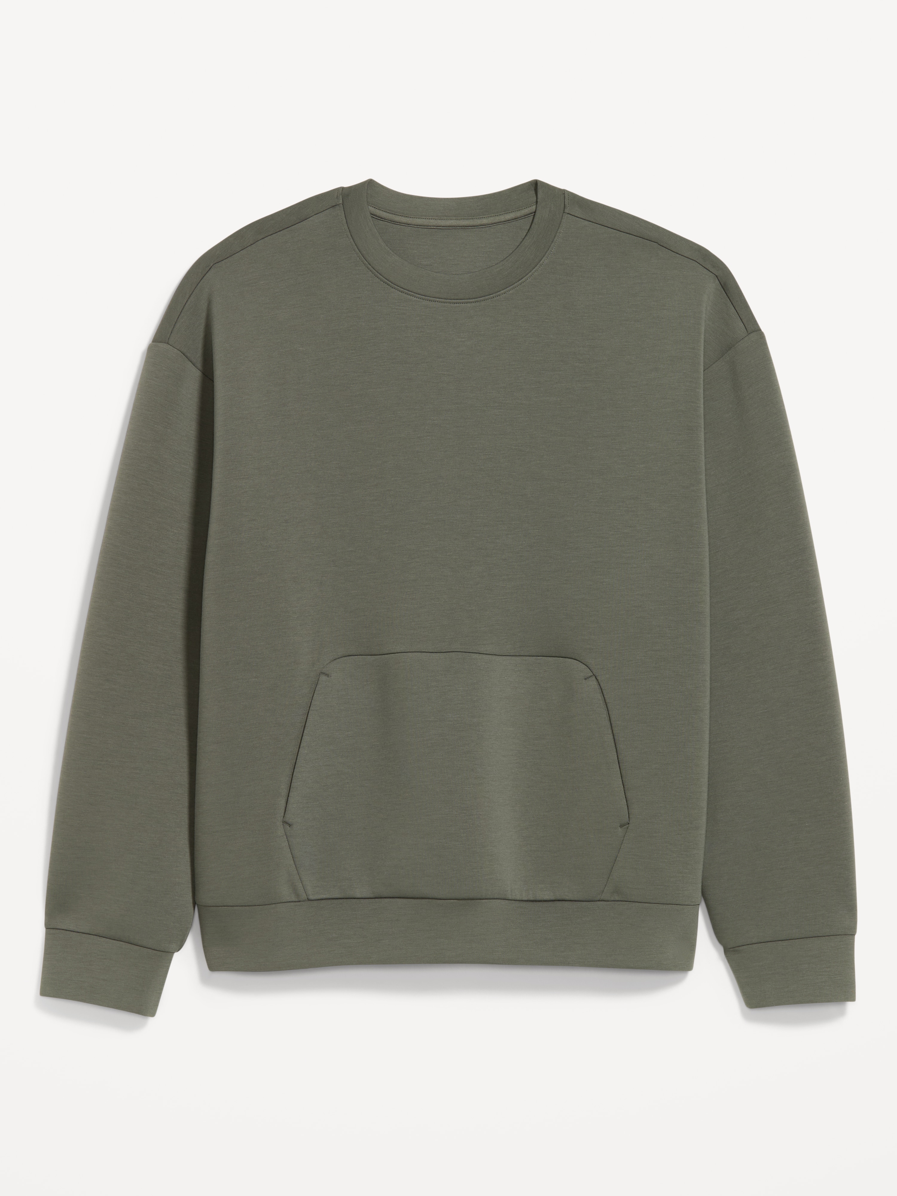 Oversized Bounce Fleece Sweatshirt - Loden - 1