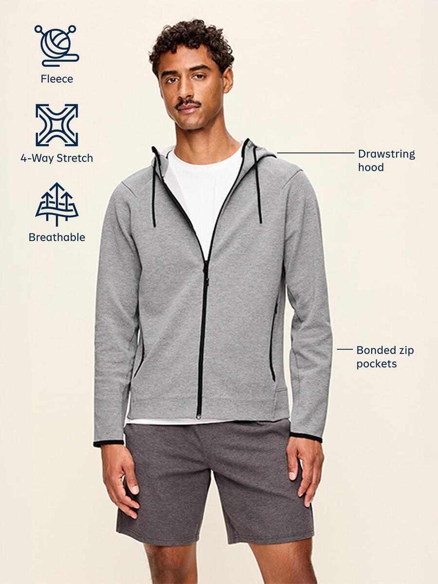 Dynamic Fleece 4.0 Zip Hoodie - Wintry Waters - 6