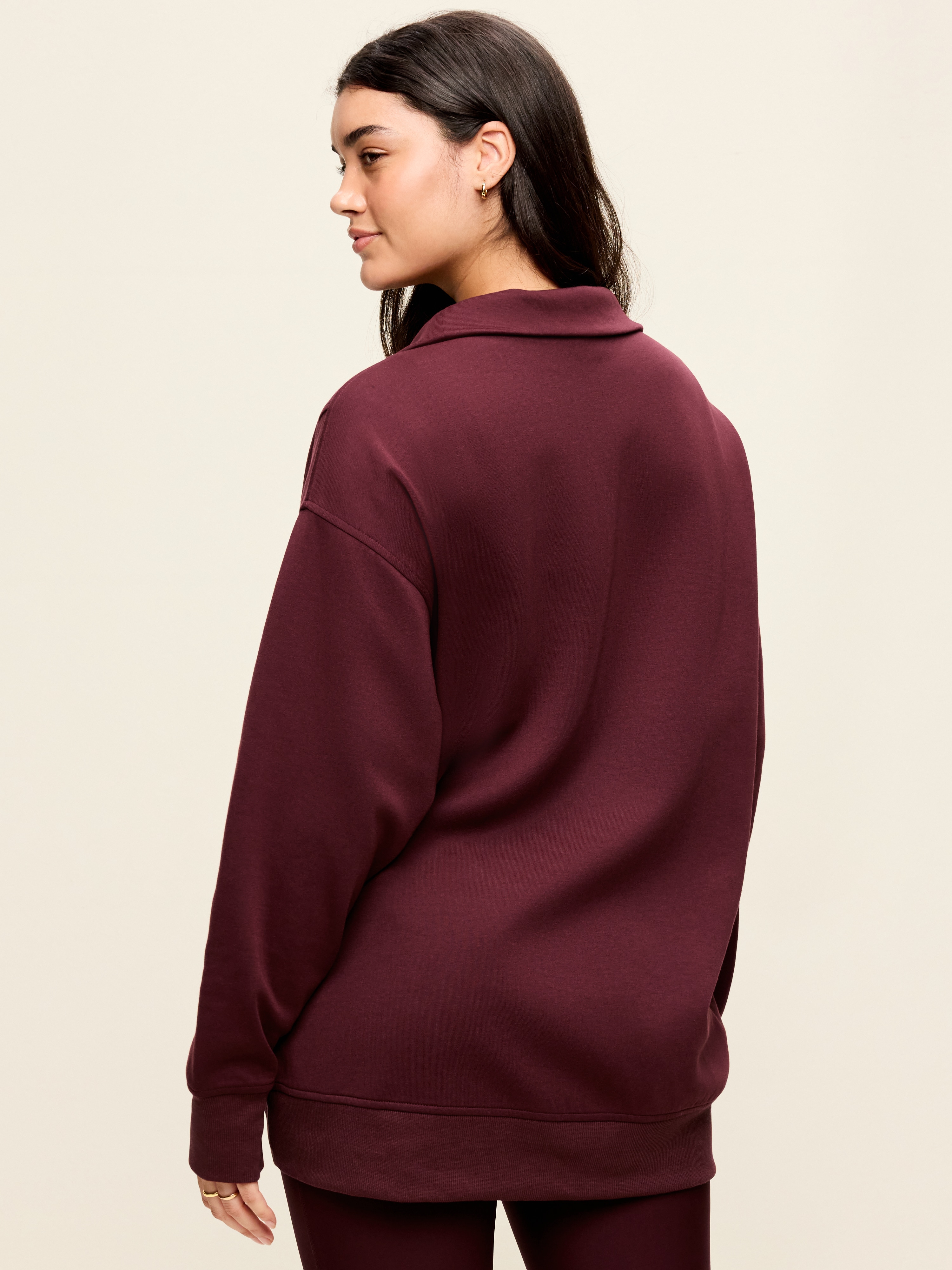 Dynamic Fleece Half-Zip Tunic Sweatshirt - Grand Canyon - 5
