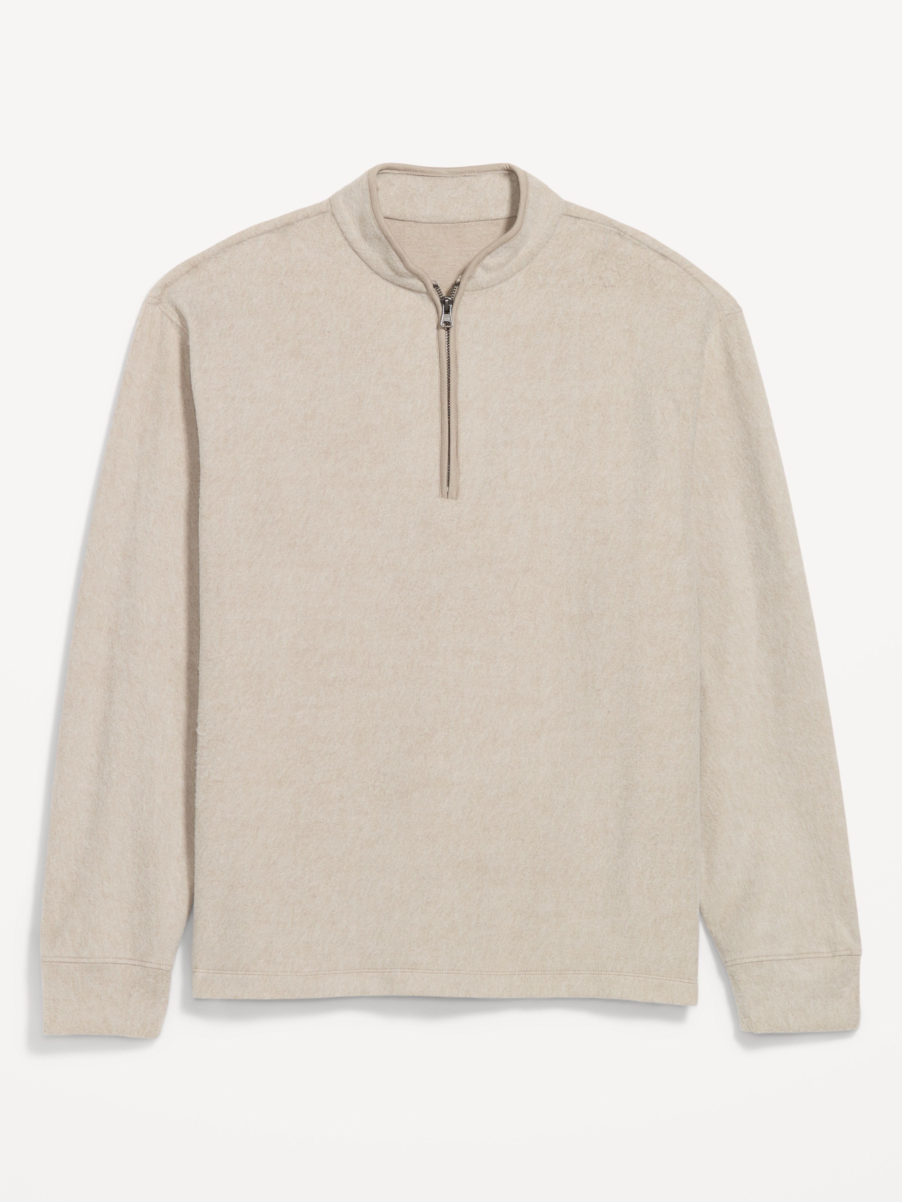 Quarter-Zip Pullover - Howlite - 1