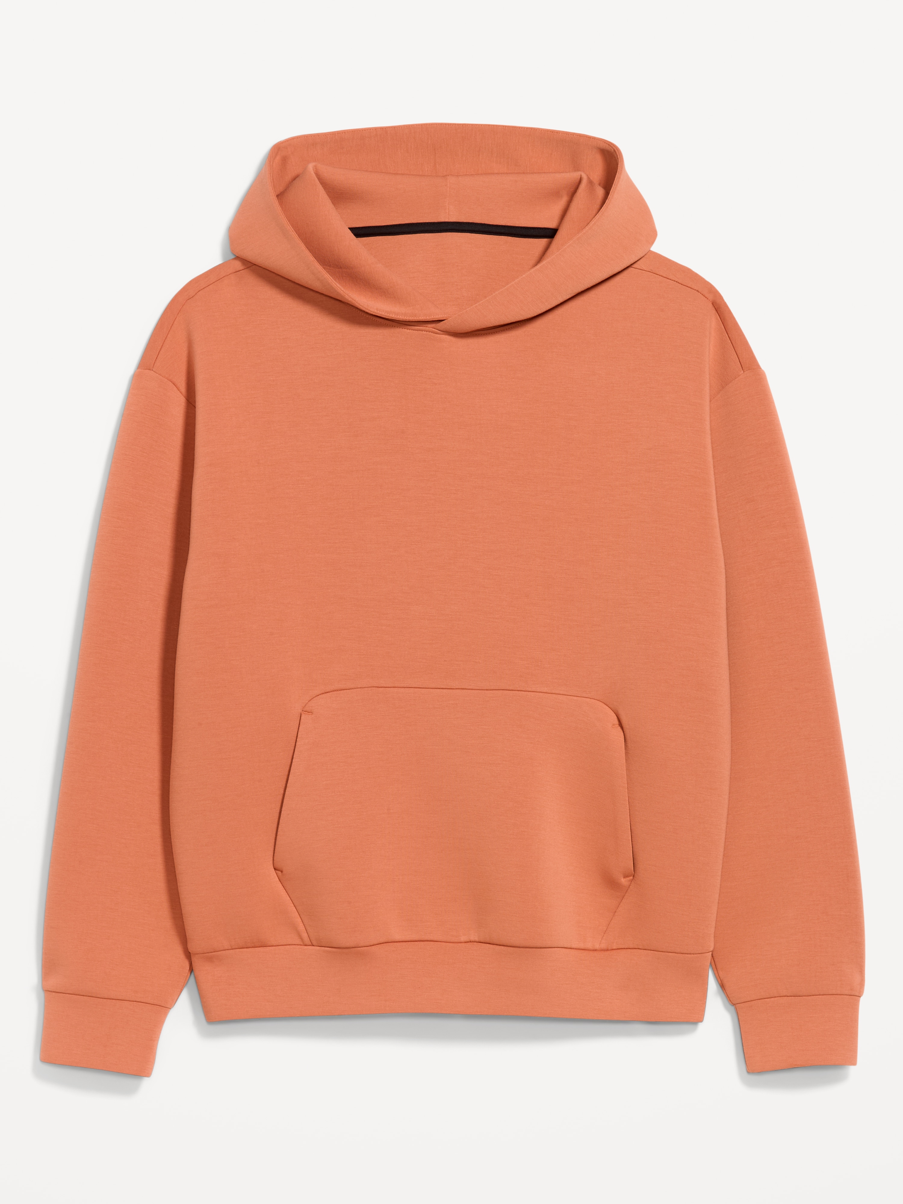 Bounce Fleece Oversized Pullover Hoodie - Light Maple - 1