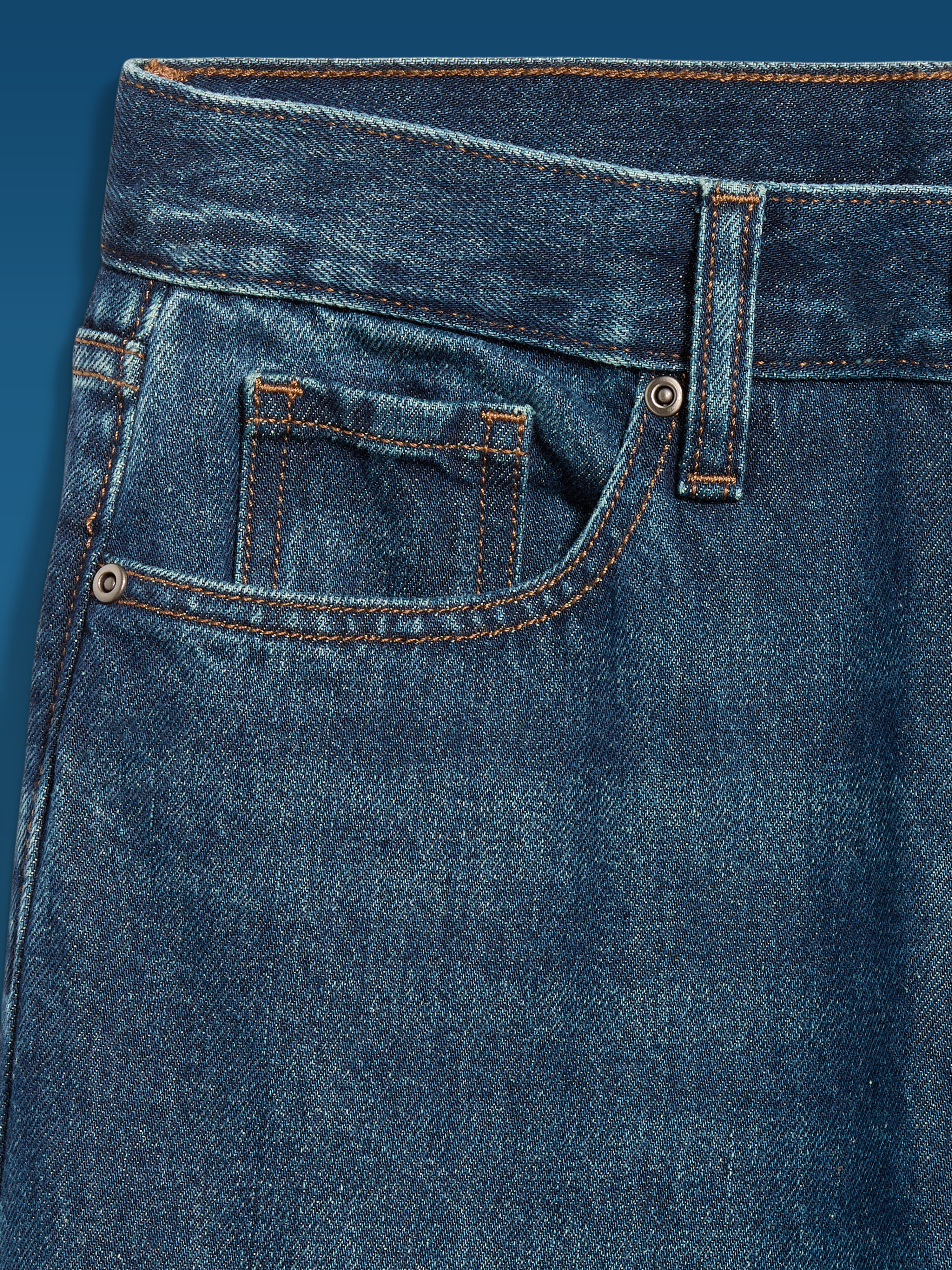 Old Navy x Altuzarra High-Waisted Baggy Wide-Leg Jeans - Indigo - 5