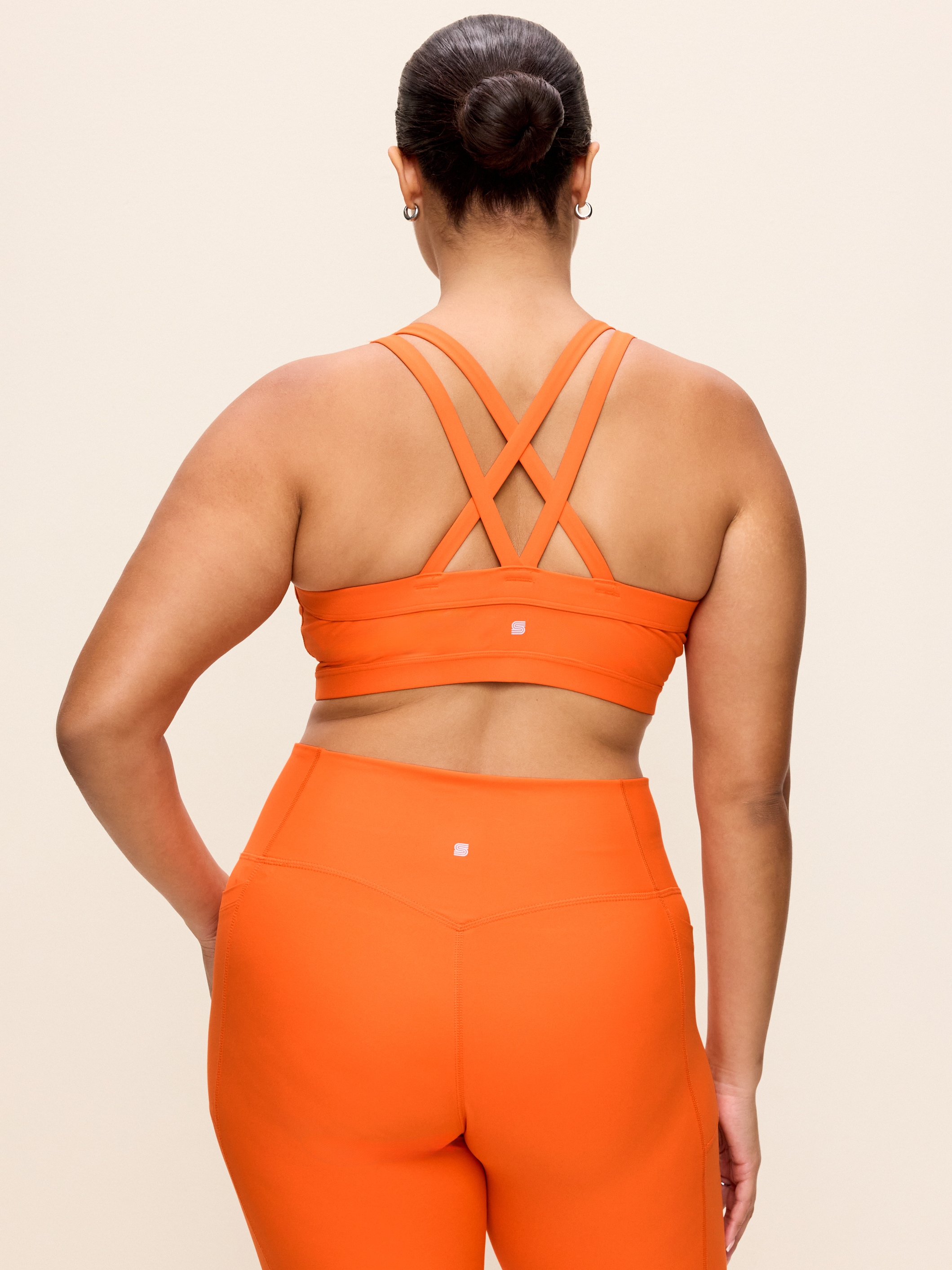 Medium Support PowerSoft Sports Bra - Tigerlily - 4