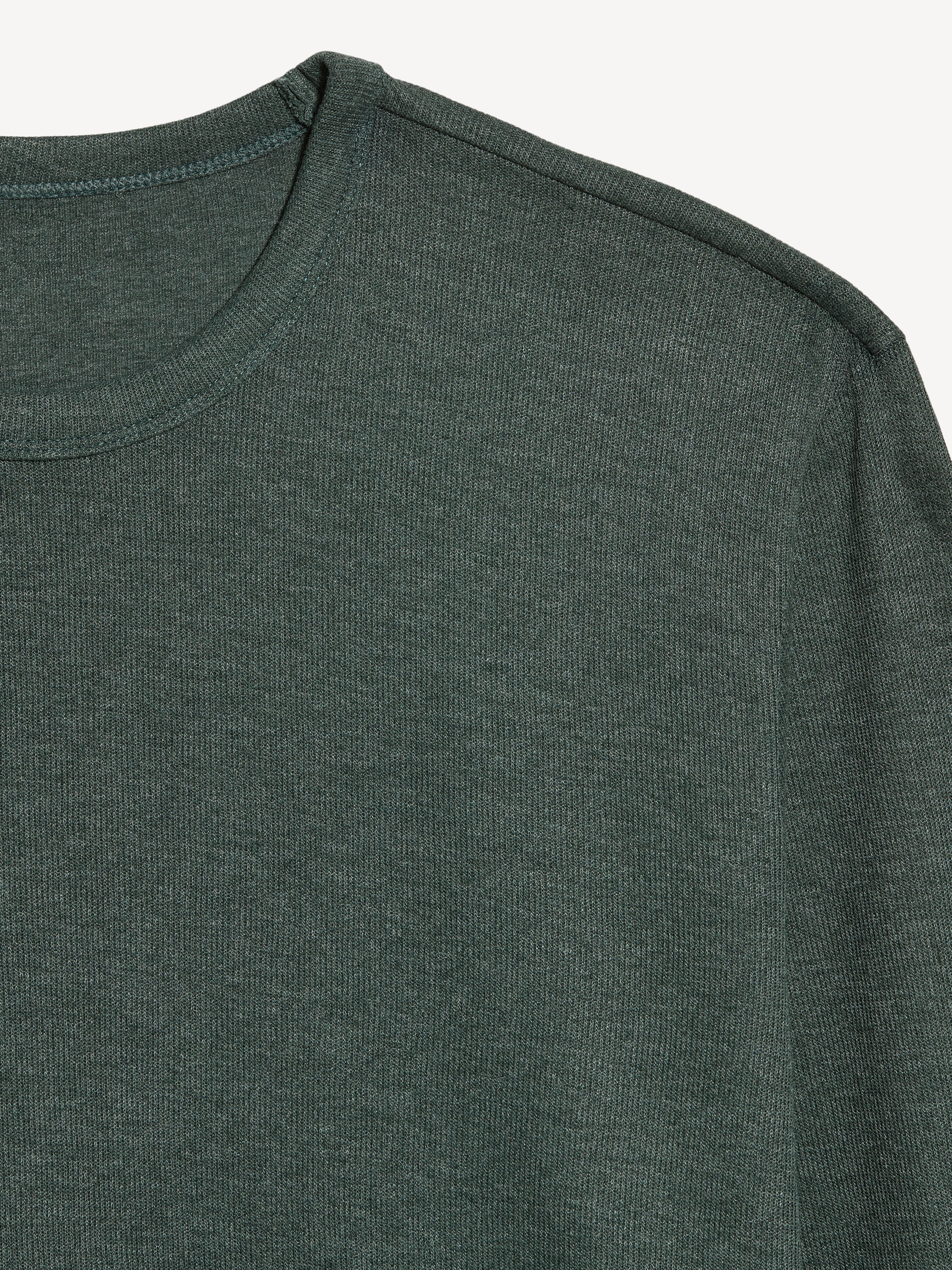 Long-Sleeve Ribbed T-Shirt - Forest Canopy - 3