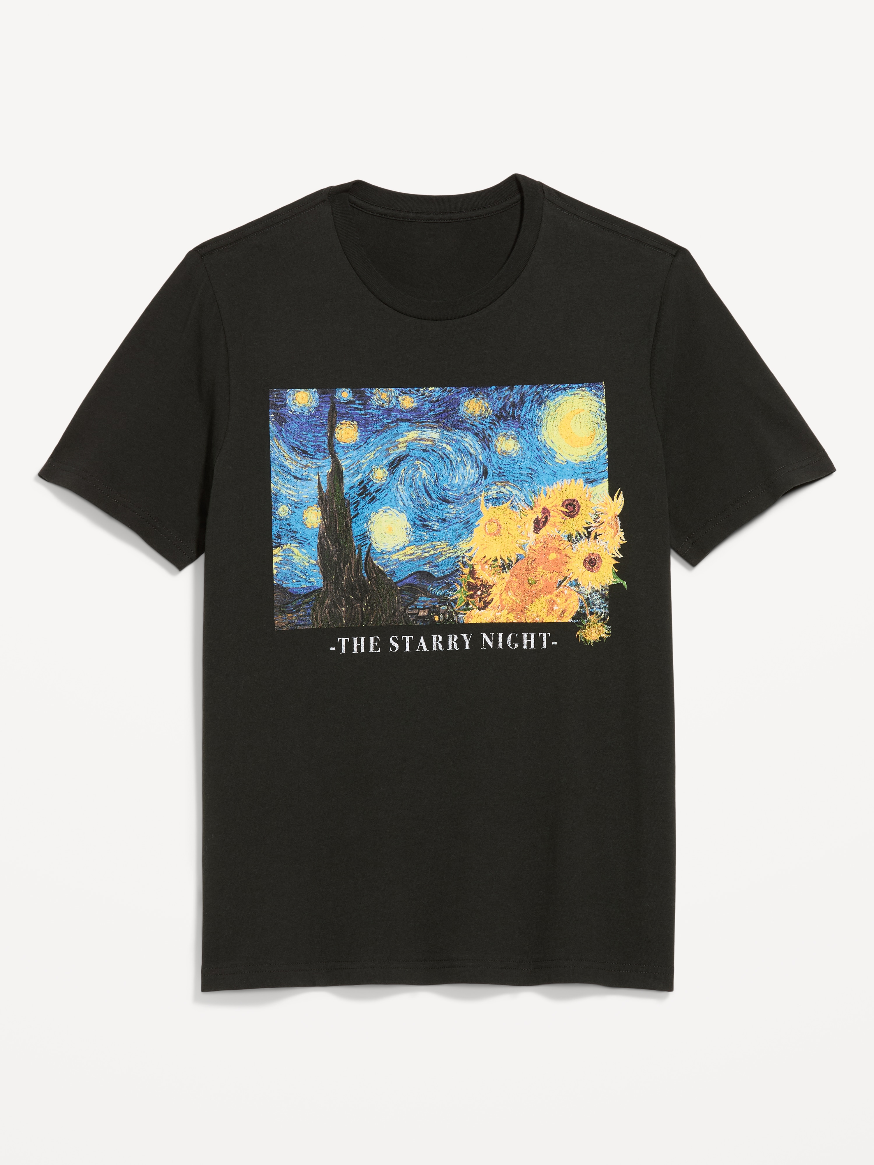 Vincent Van Gogh T-Shirt - Black Spark - 1