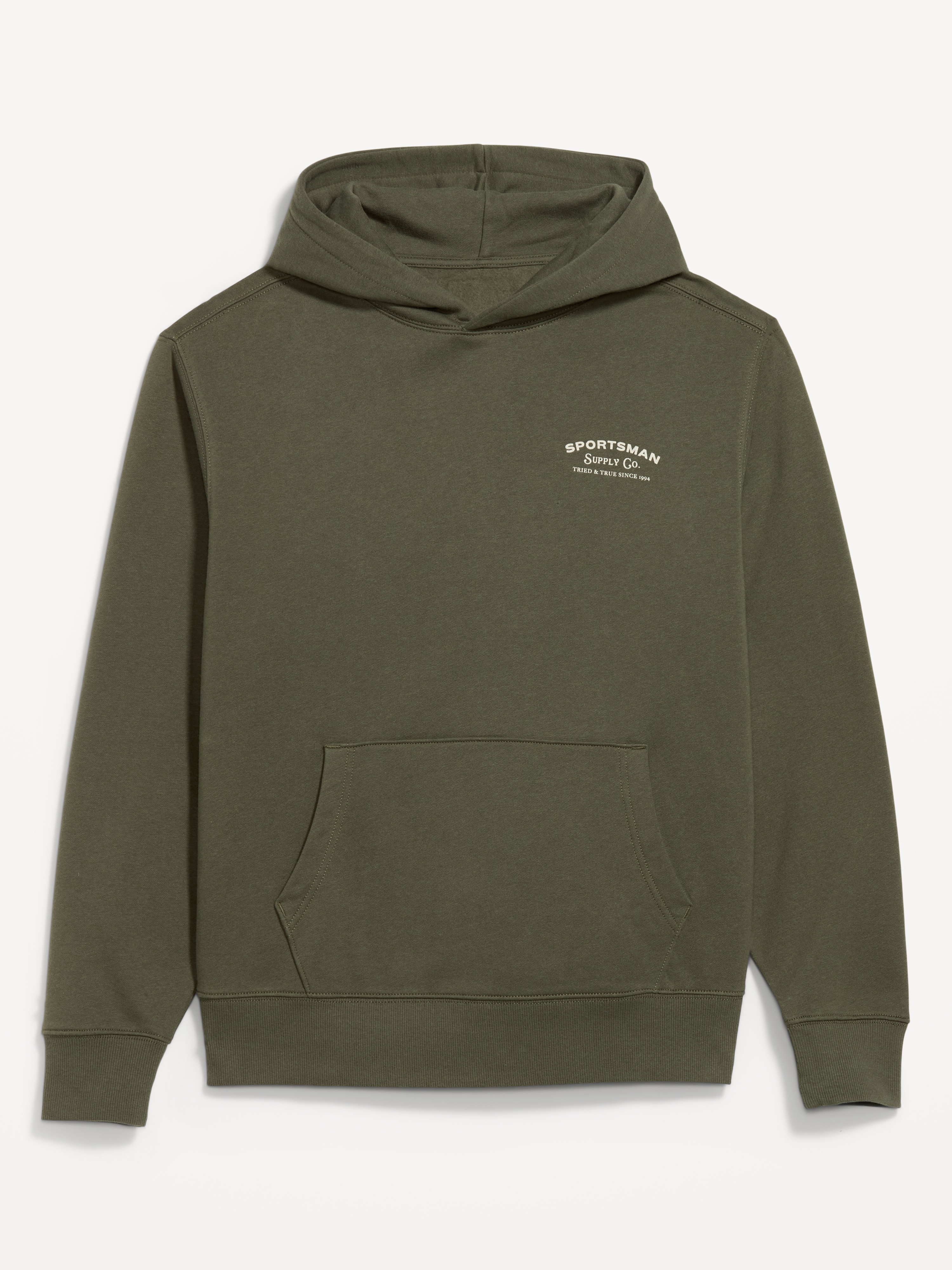 Rotation Popover Hoodie - Heritage Green - 1