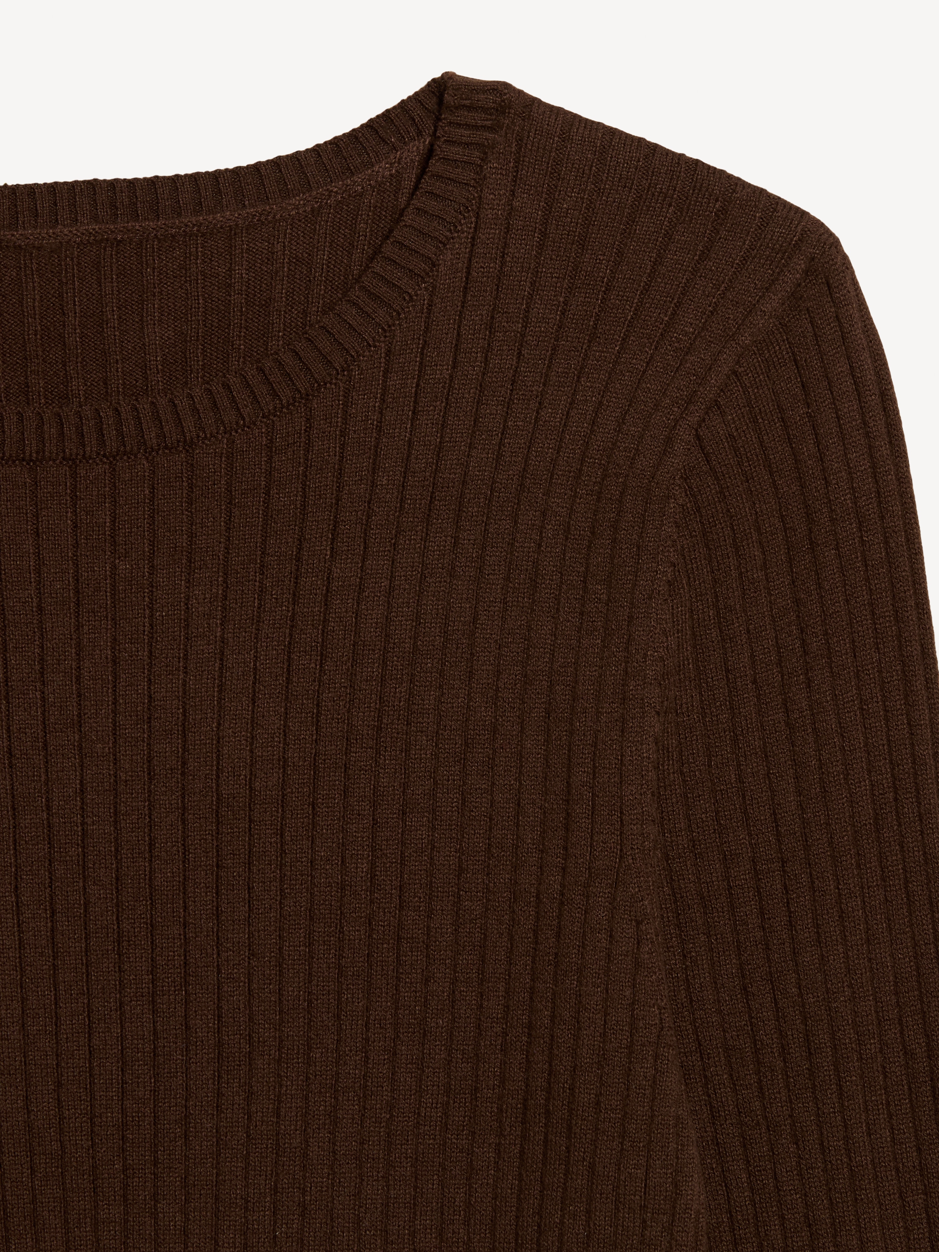 SoSoft Lite Crew-Neck Long-Sleeve Ribbed Sweater - Earthen - 3