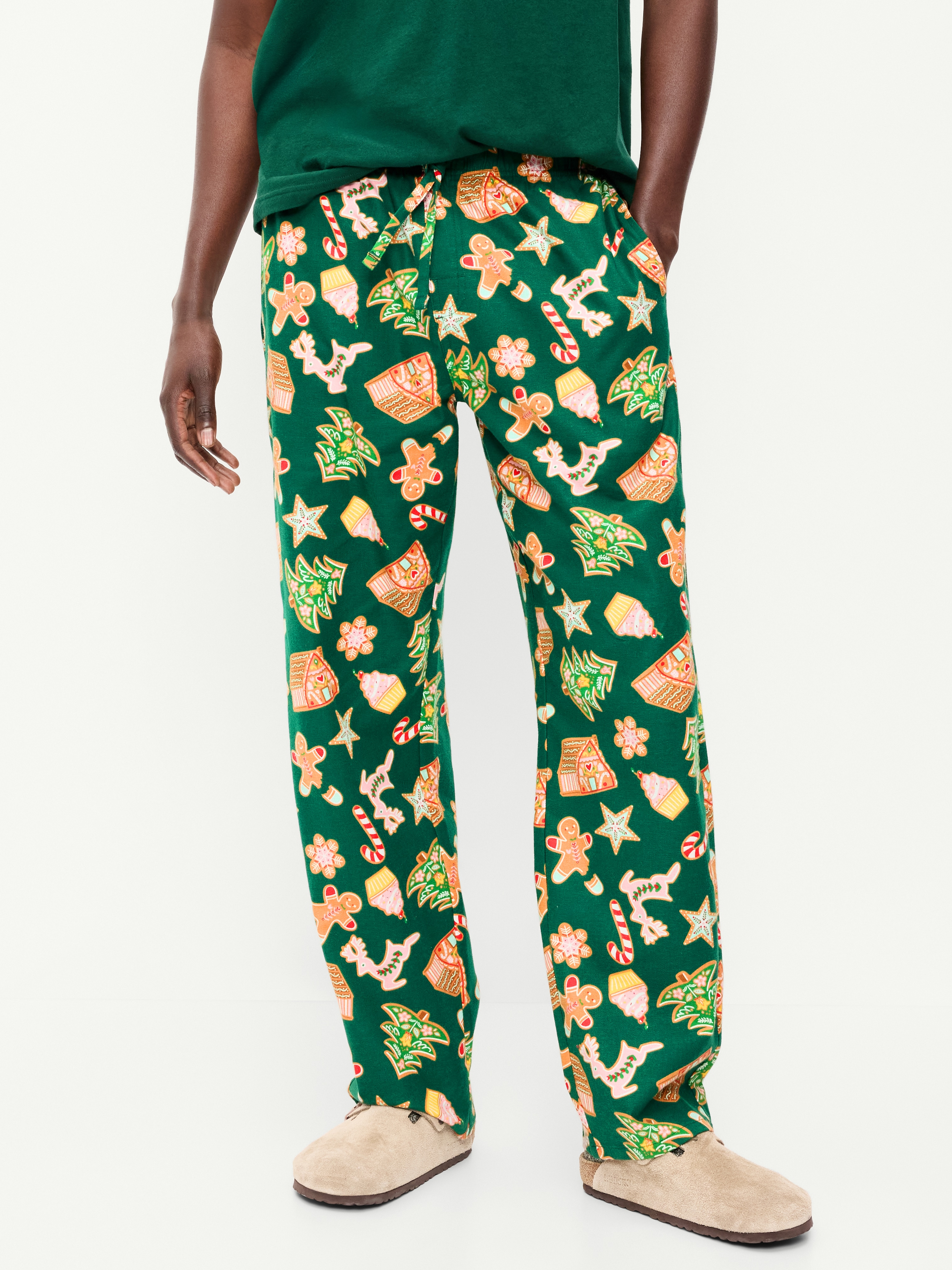 Flannel Pajama Pants - Gingerbread (Match the Fam!) - 2