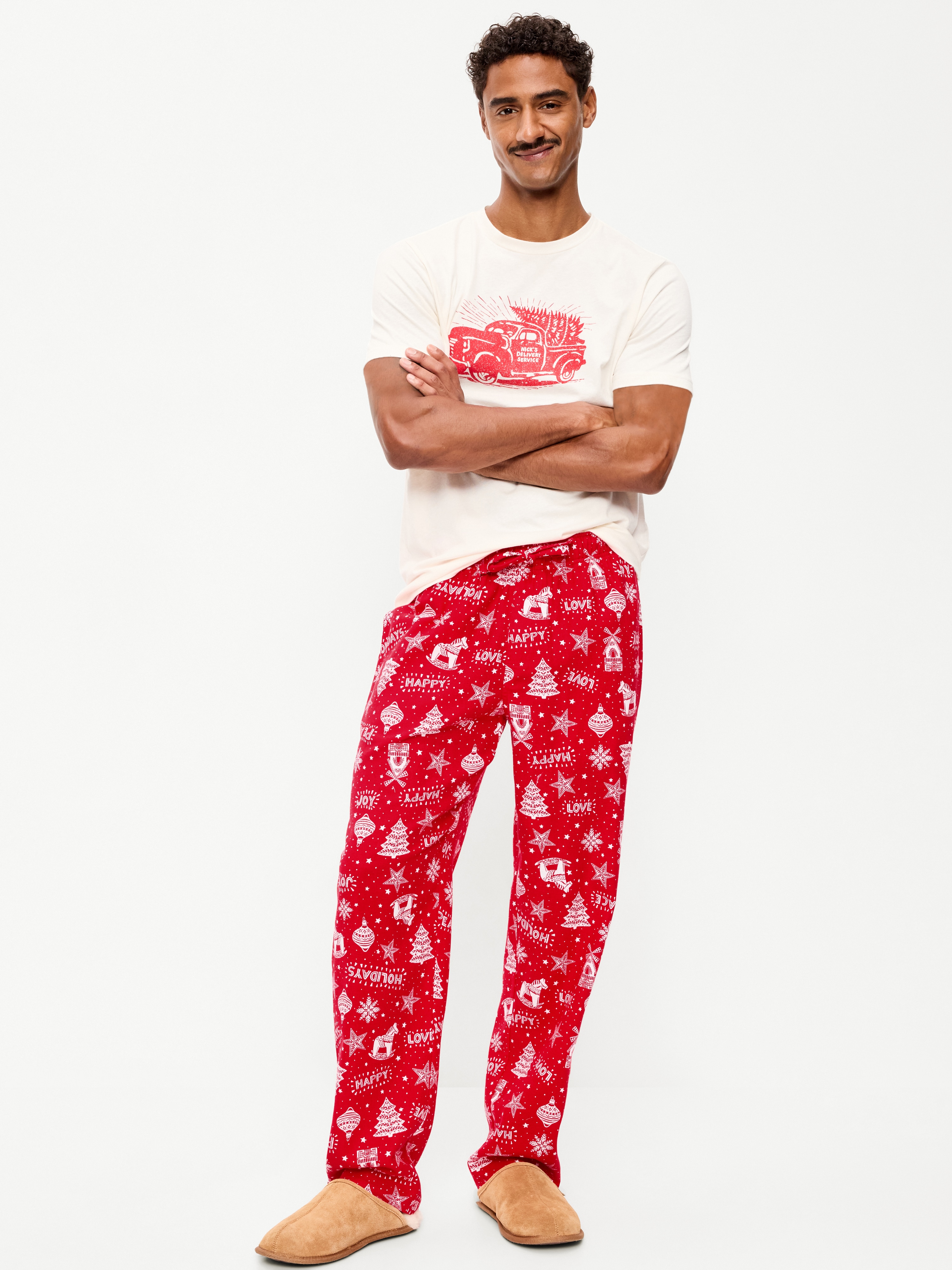 Flannel Pajama Pants - Christmas Classic (Match the Fam!) - 1