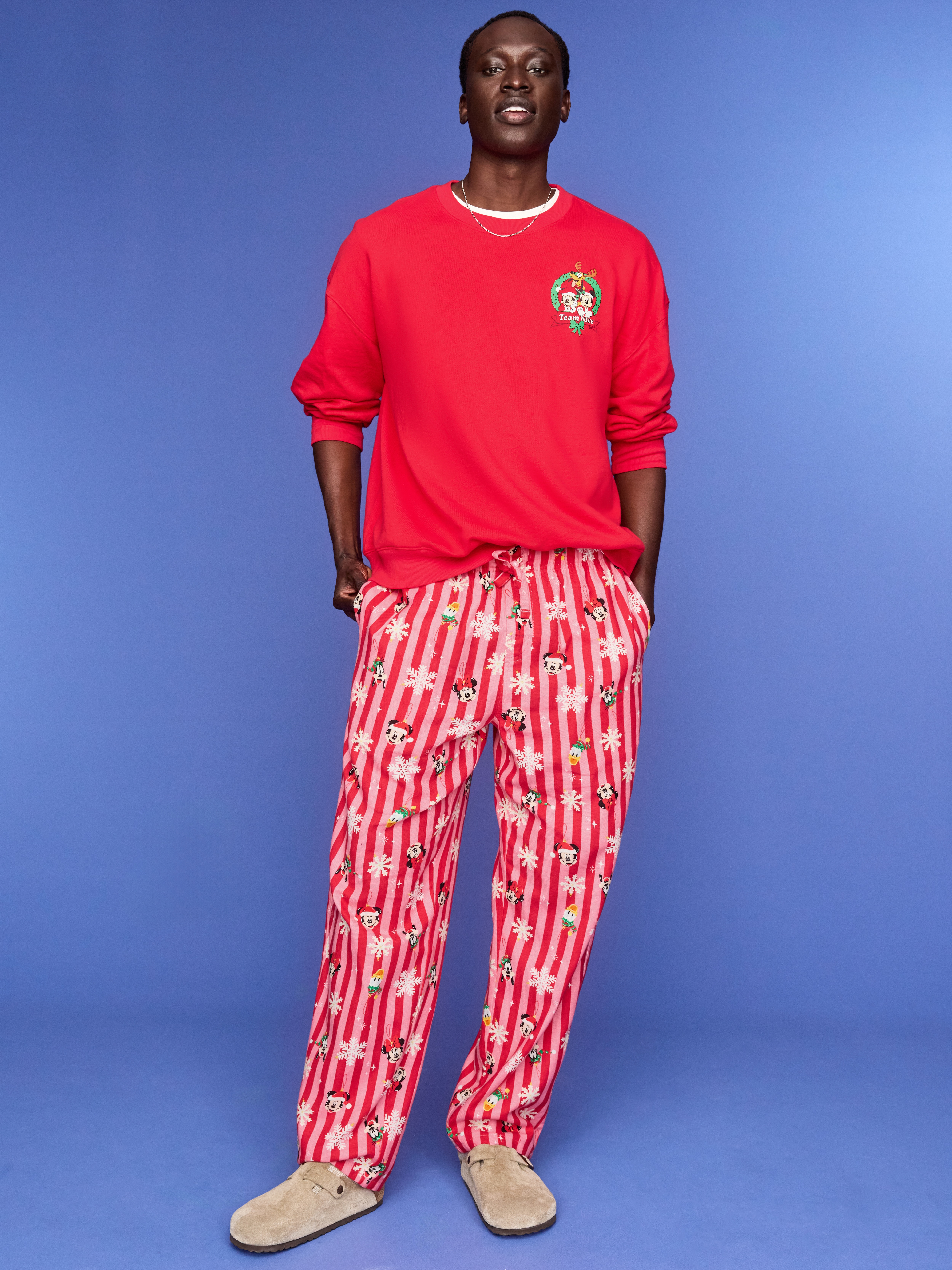 Flannel Pajama Pants - Disney Stripe (Match the Fam!) - 1