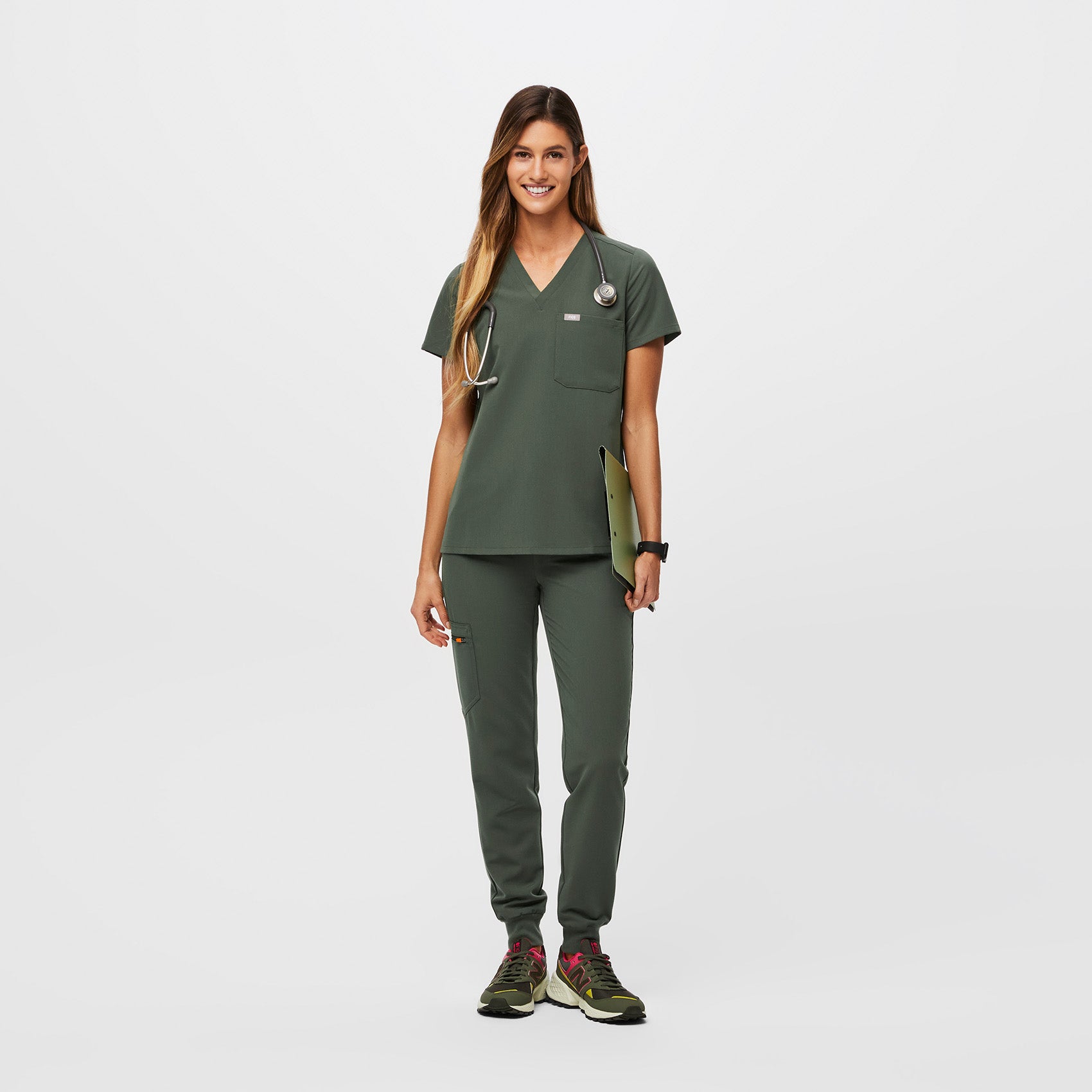 Catarina One-Pocket Scrub Top™ - 2