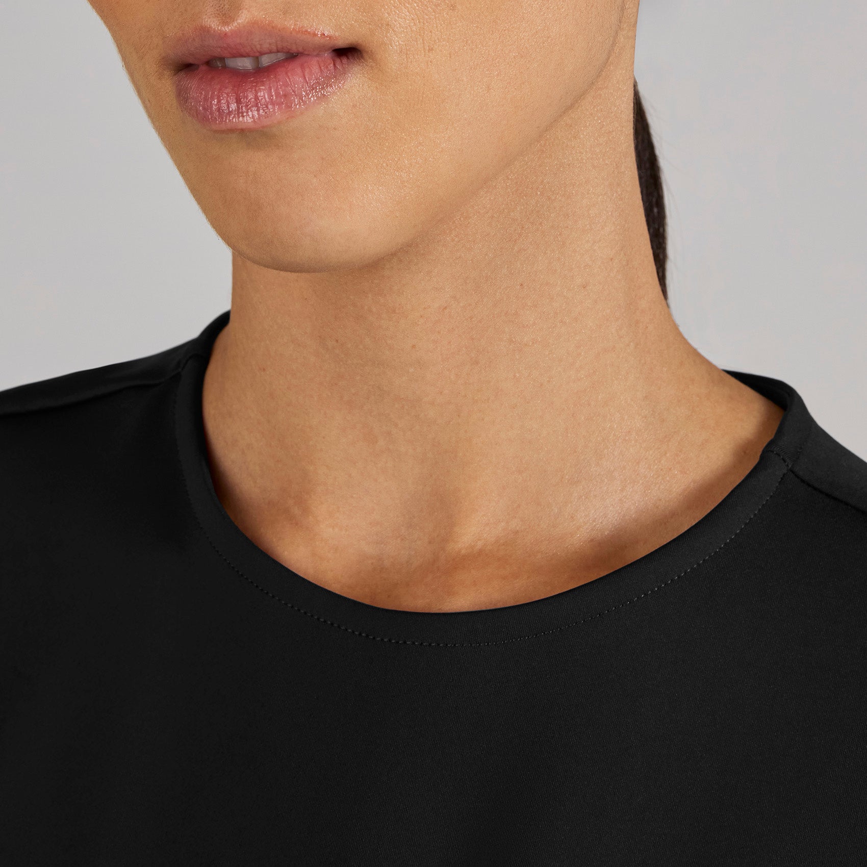 Alma Slim Crewneck Tunic Scrub Top - 7