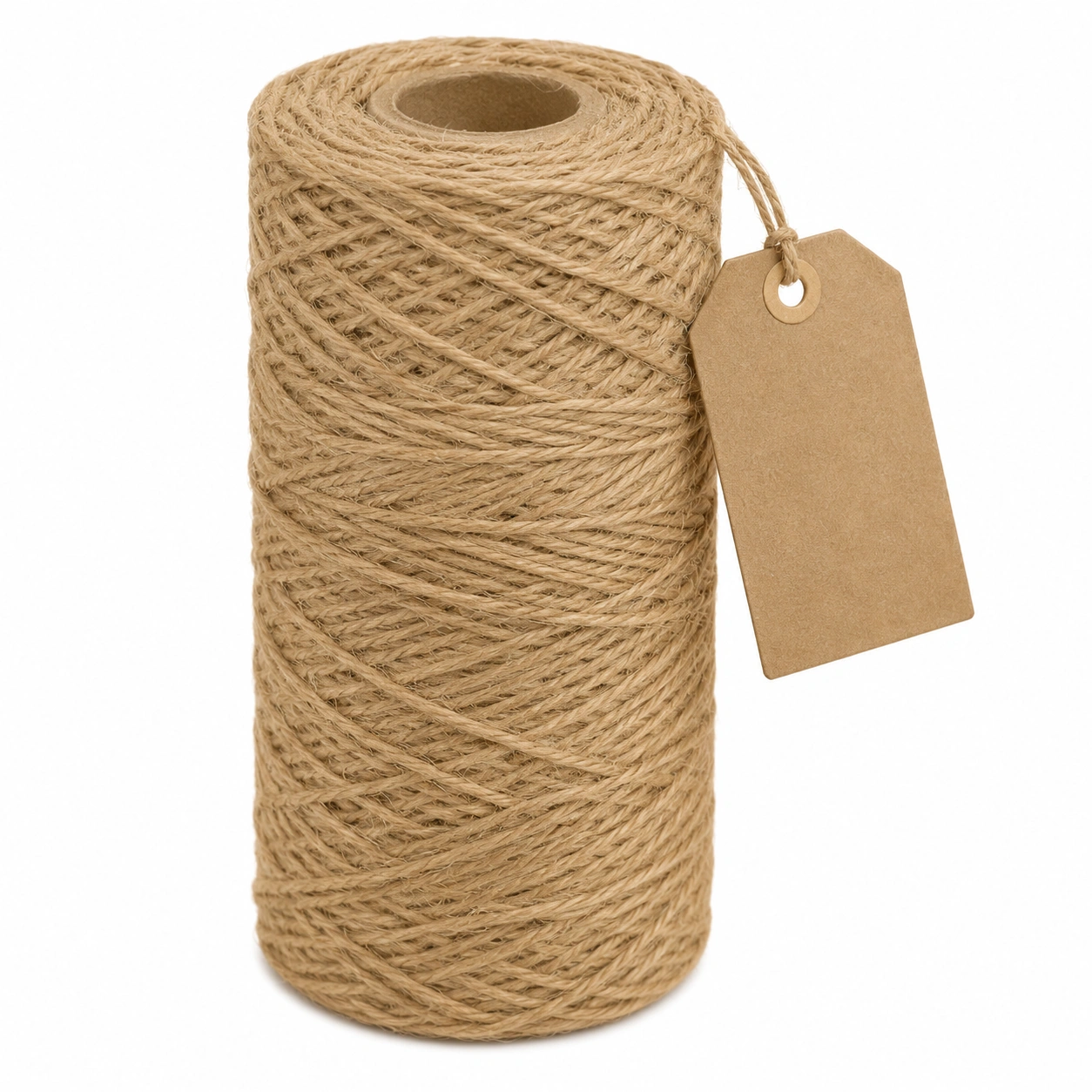 Jute Garn mit Etikett-Oakvistaa