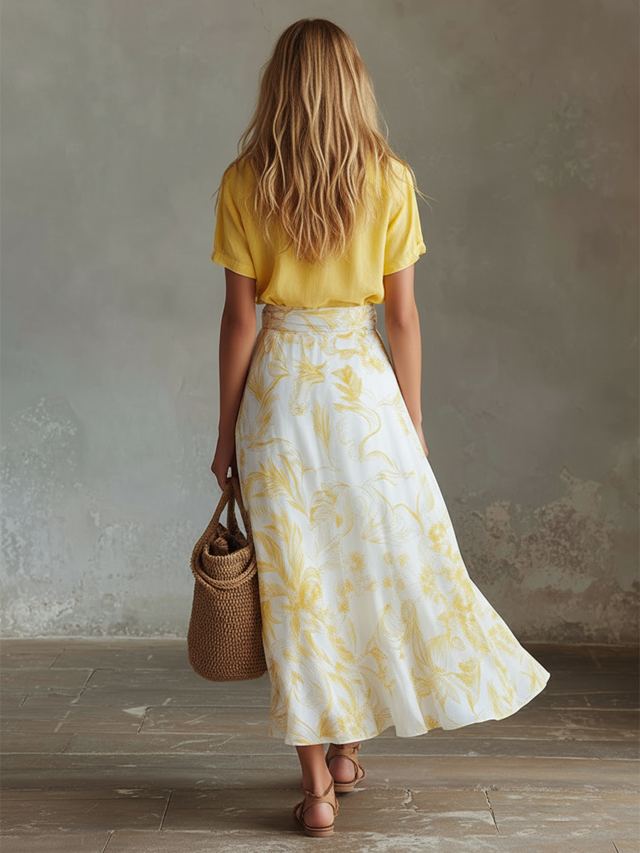 Sommerliches 2-teiliges Set – Leicht, feminin & mühelos elegant