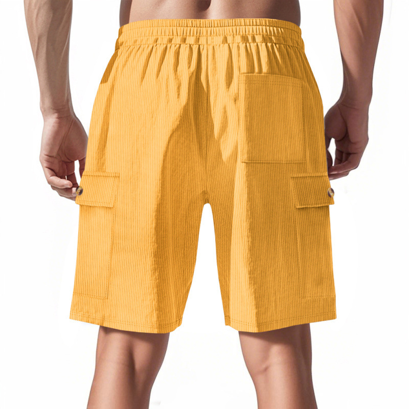 Männer bekommen nicht genug von diesen ultra-atmungsaktiven Cord-Cargo-Shorts