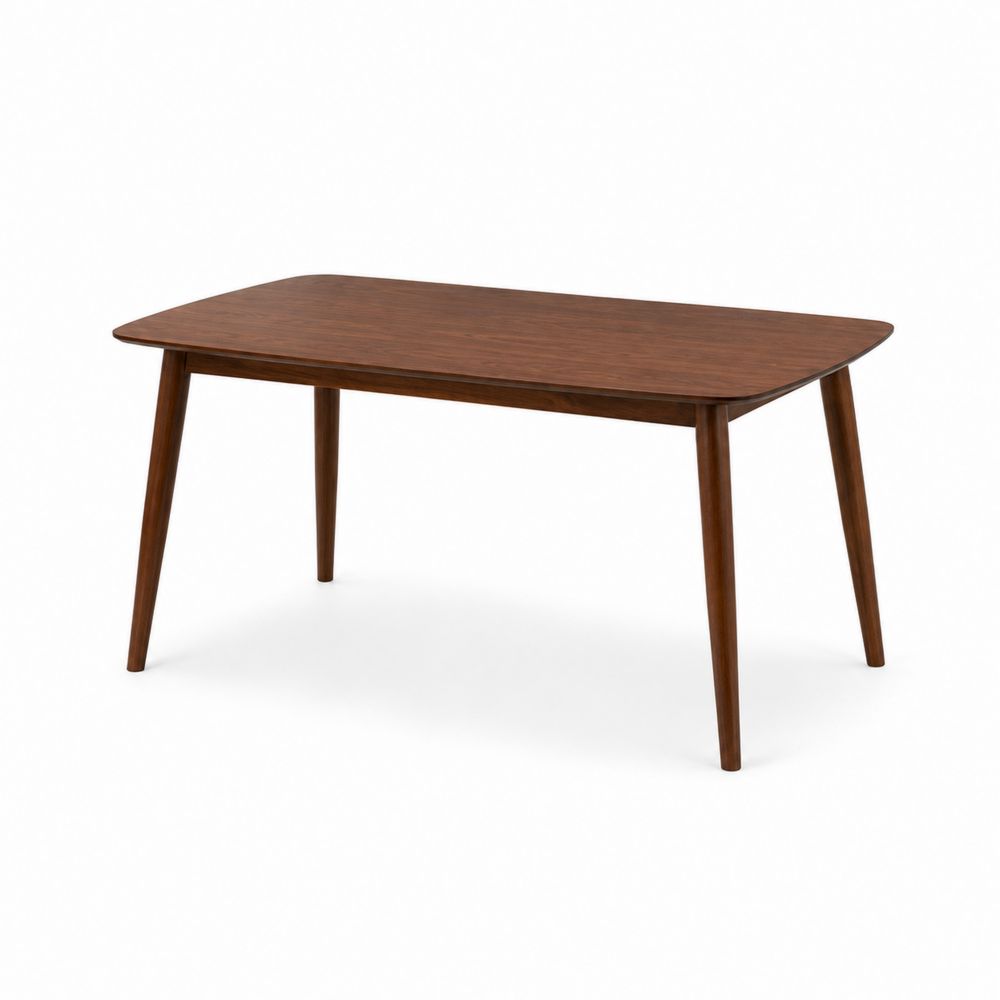 Table de salle à manger en bois Marron 150x90x75 cm