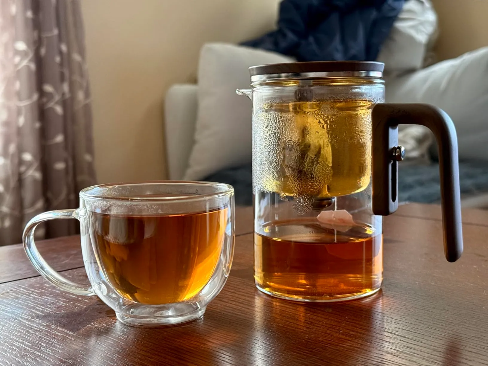 Cute Tea Steeper With Magnetic Separation
