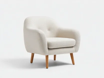 Sillones relax sillón tapizado tela 78x72x82 cm - beige - diseño moderno-Maluxoliving