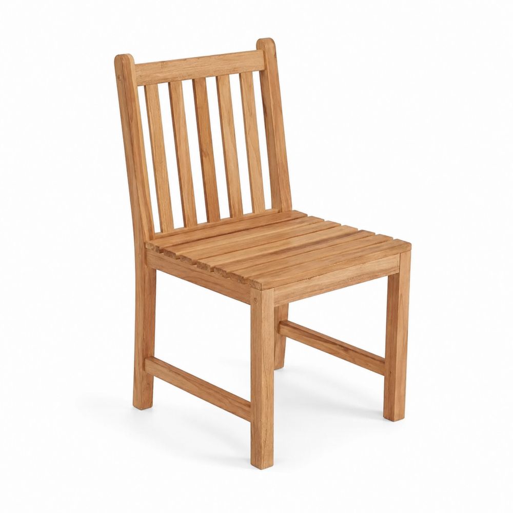 Chaise en bois de teck