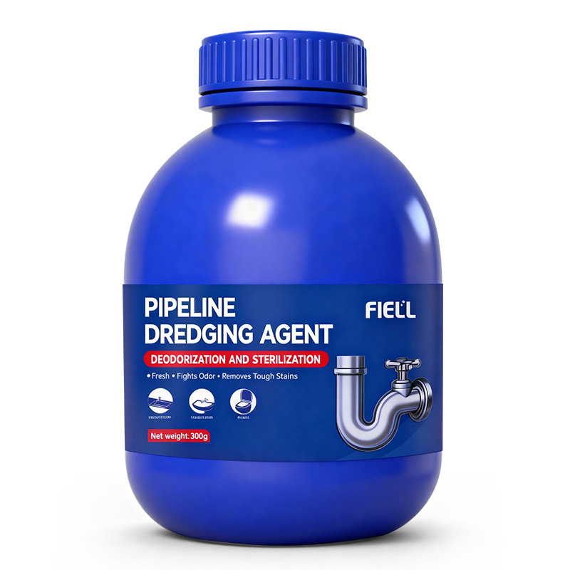 Bacteria and deodorant Pipe cleaner Pipe Unclogger Fast and efficient Blue Bottle Save time and effo