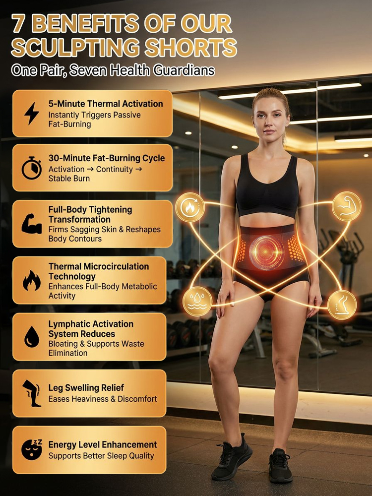 [30-Minute Precise Fat Burning] Calorie-Burning Shaping Underwear【Tested and proven effective; if it doesn't work, I'll give you a 10x refund!】