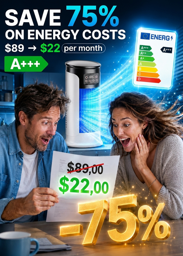 【2026 European and American Hot Selling Product】One-Second Instant Chill Home Air Conditioner【Place it wherever it's hot!】