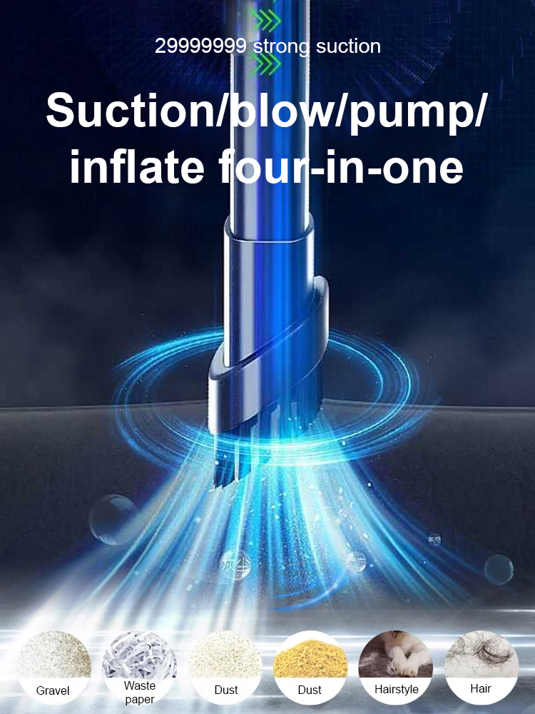 Portable wireless car vacuum cleaner