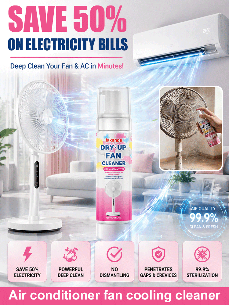 [Save 50% on Electricity Bills] Air Conditioner Fan Cooling Cleaner【Buy 1 Get 1 Free for a Limited Time Only】