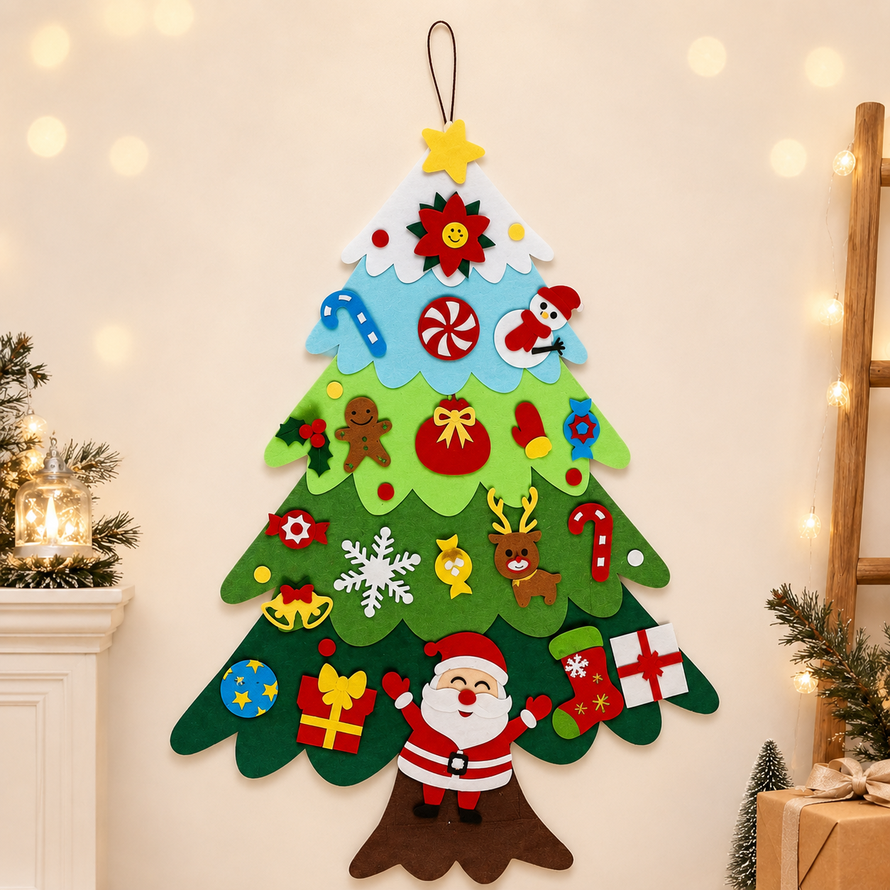 🎄✨DIY Felt Christmas Tree Set【🎁limited 50% off】