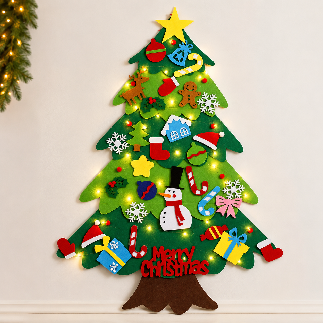 🎄✨DIY Felt Christmas Tree Set【🎁limited 50% off】