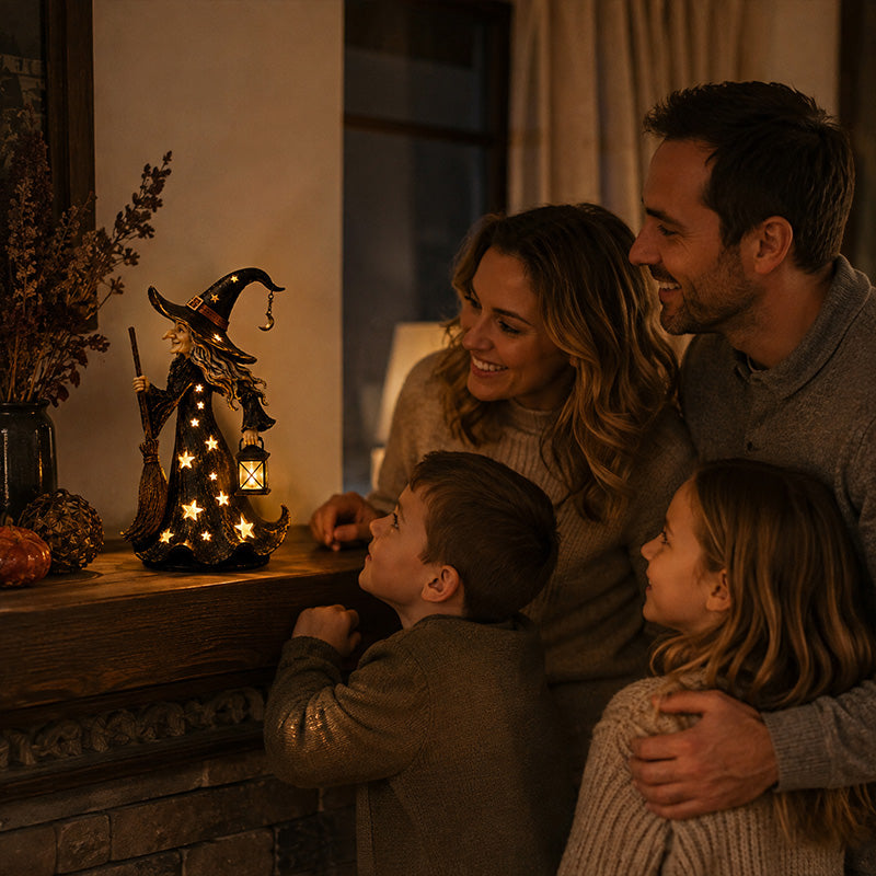 🎃Star Witch Night Light Ornaments