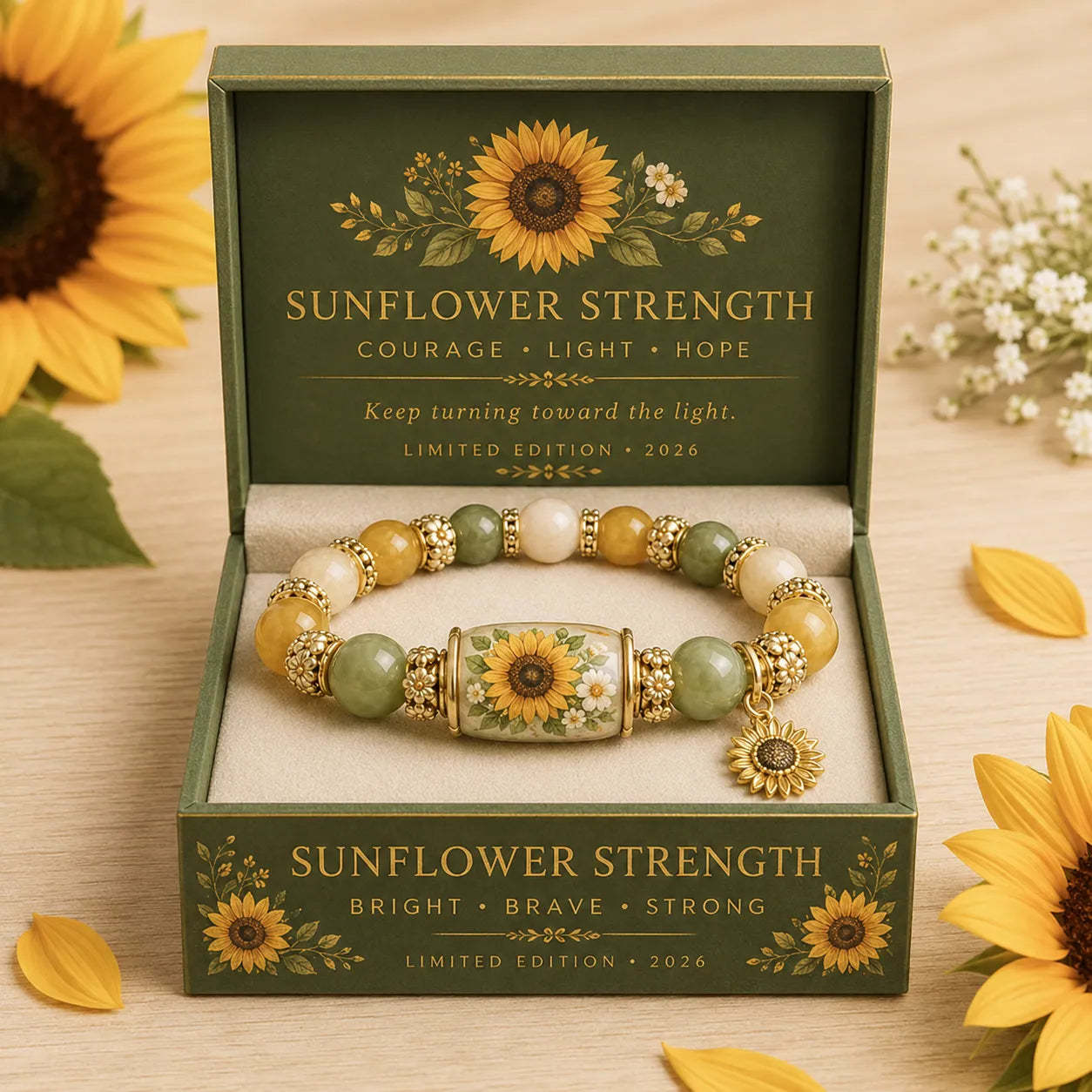 🌿 Love, Peace & Spring Blessings Bracelet 💖Buy 2 Get Free Shipping
