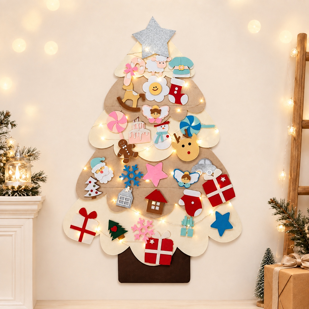 🎄✨DIY Felt Christmas Tree Set【🎁limited 50% off】
